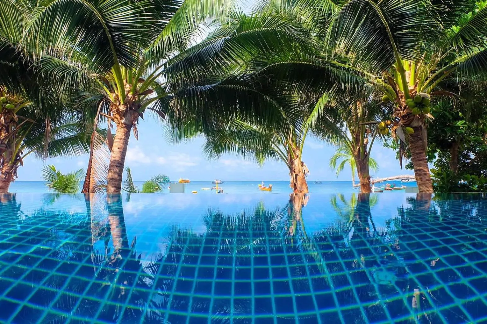 Pool view in Seashell Resort Koh Tao-SHA Plus