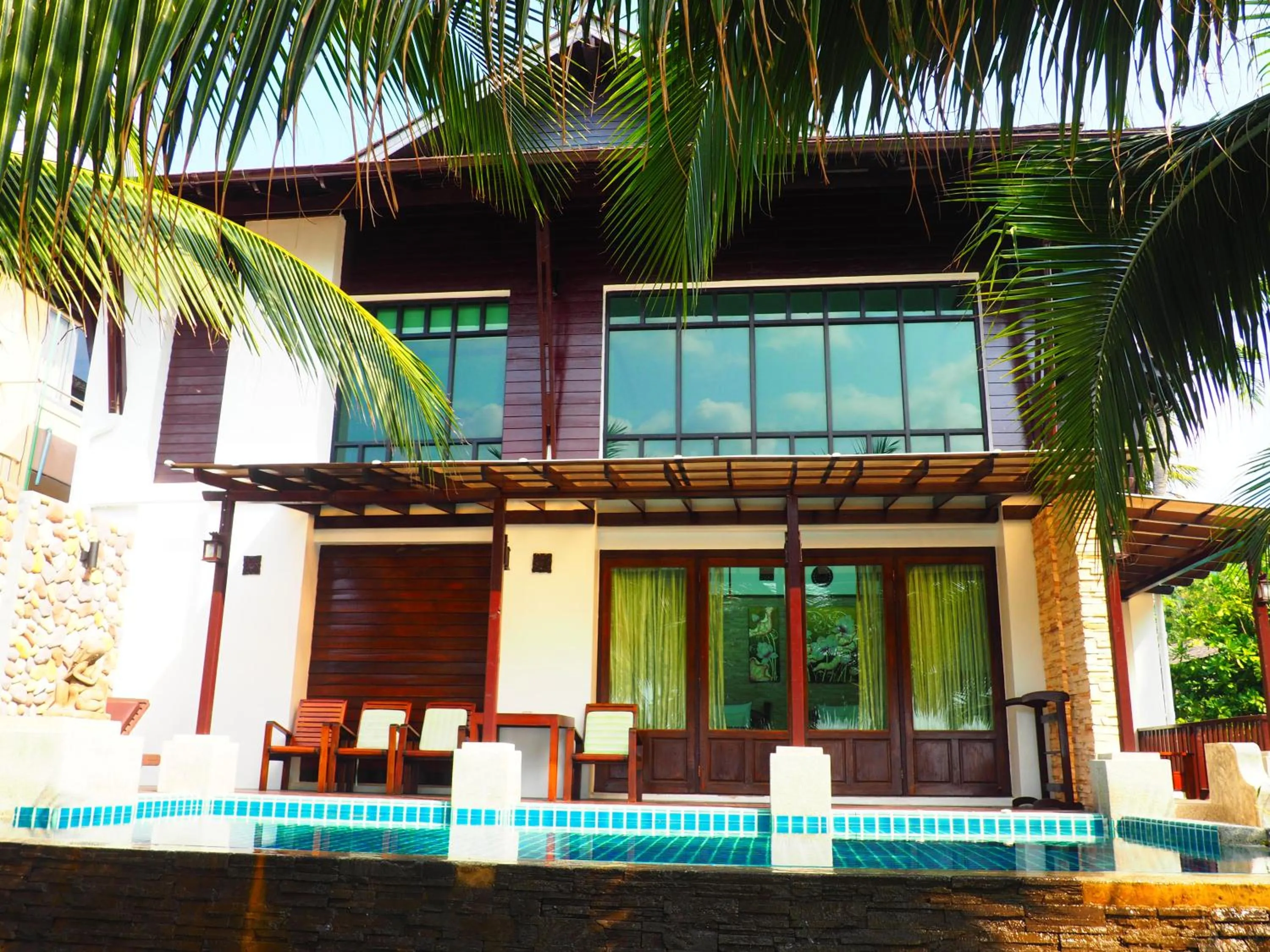 Beach Front Pool Villa in Seashell Resort Koh Tao-SHA Plus