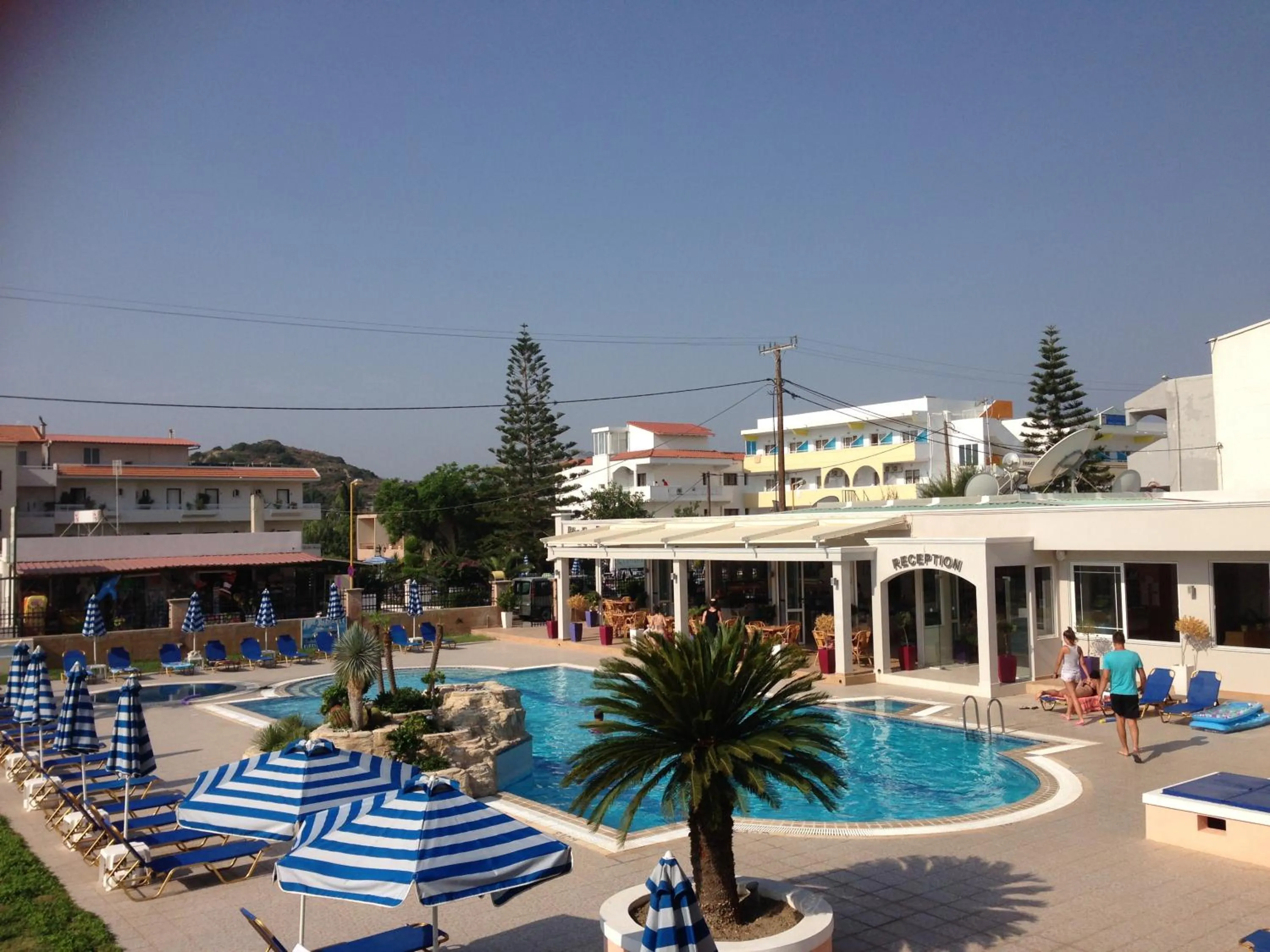 Property building in Rhodian Rose Hotel