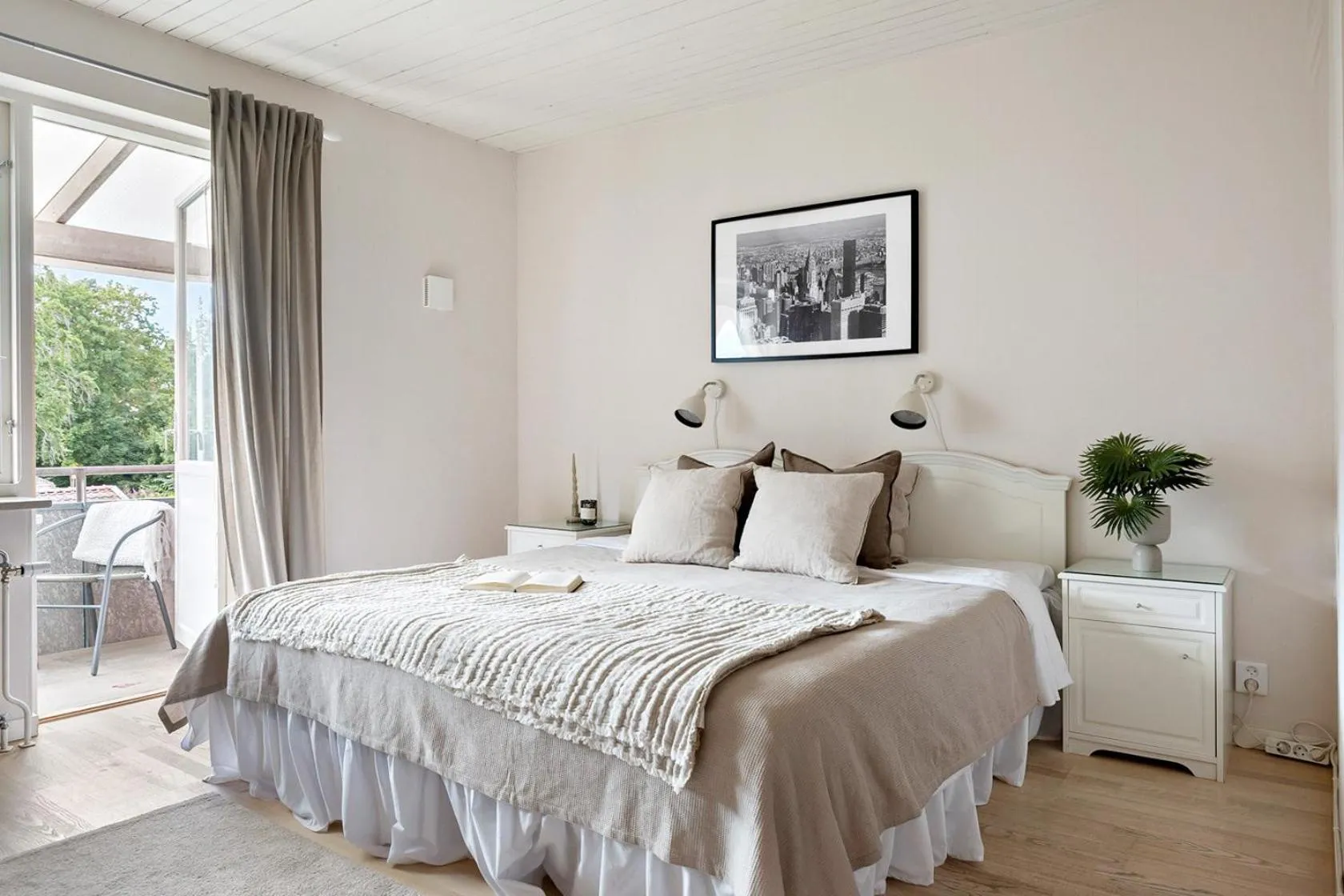 Bed in Pensionat Enehall