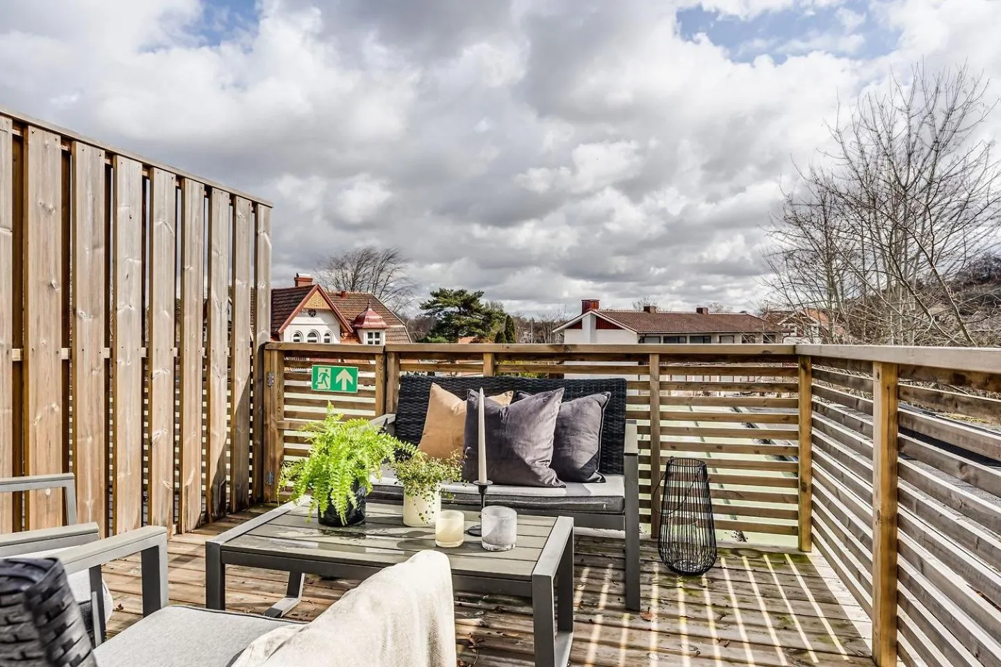 Patio in Pensionat Enehall