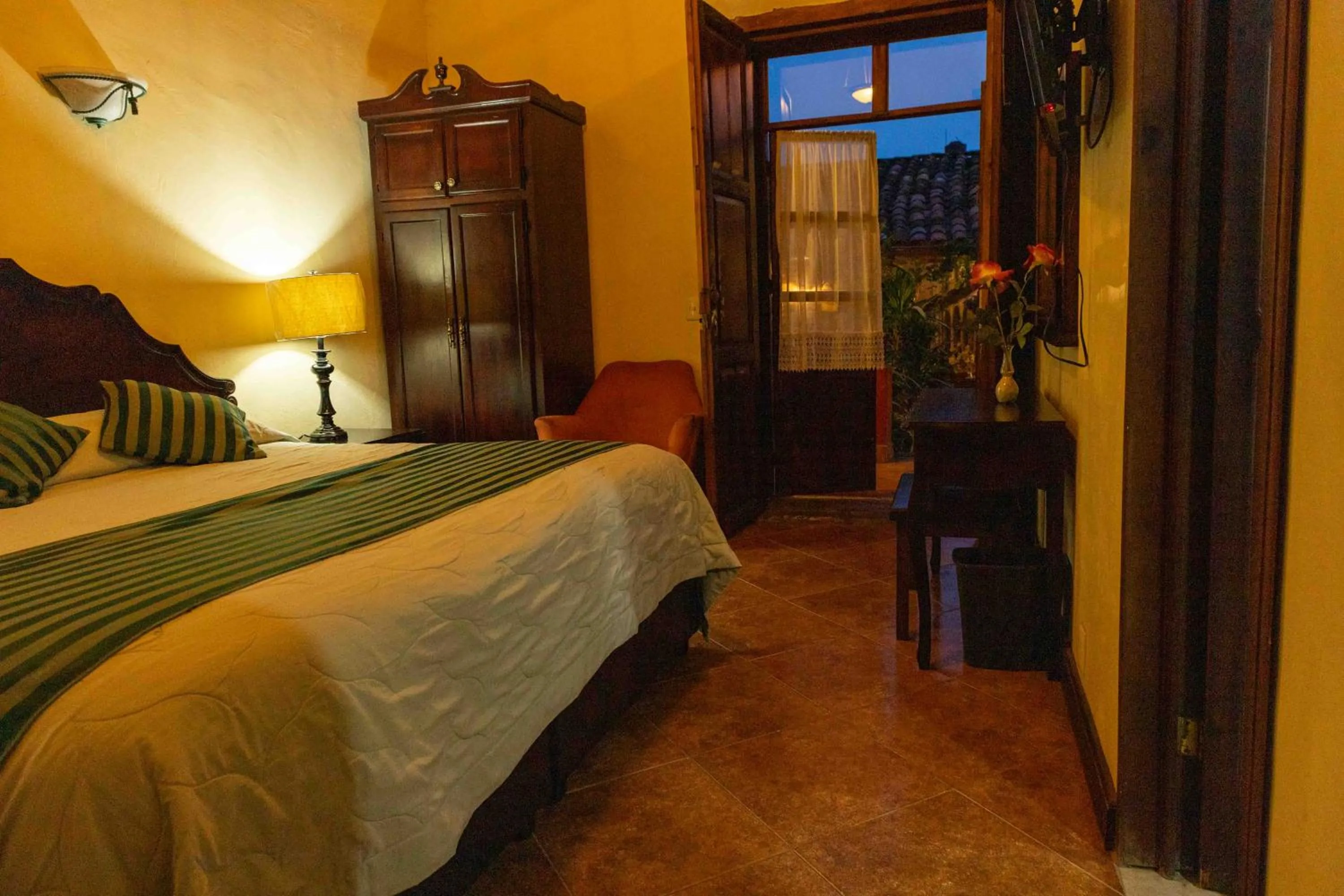 Bed in La Casona de los Gómez