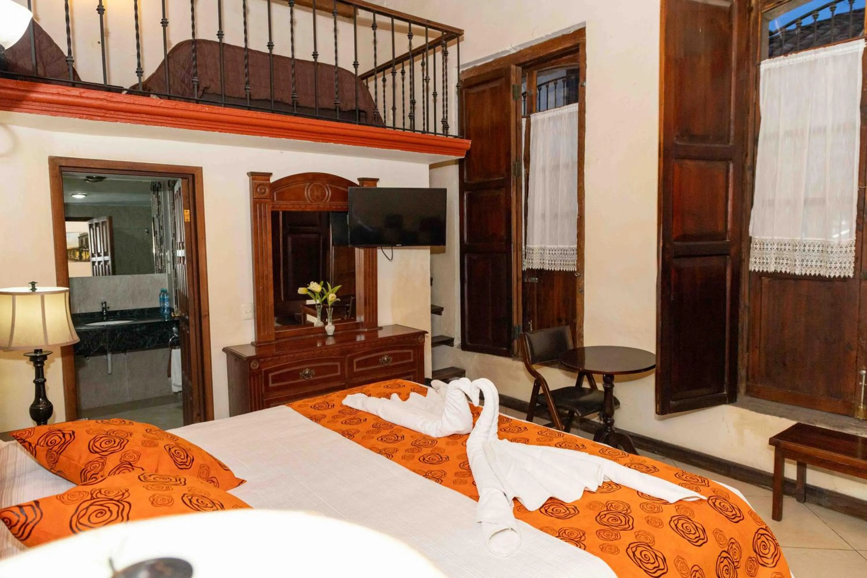 Bed in La Casona de los Gómez