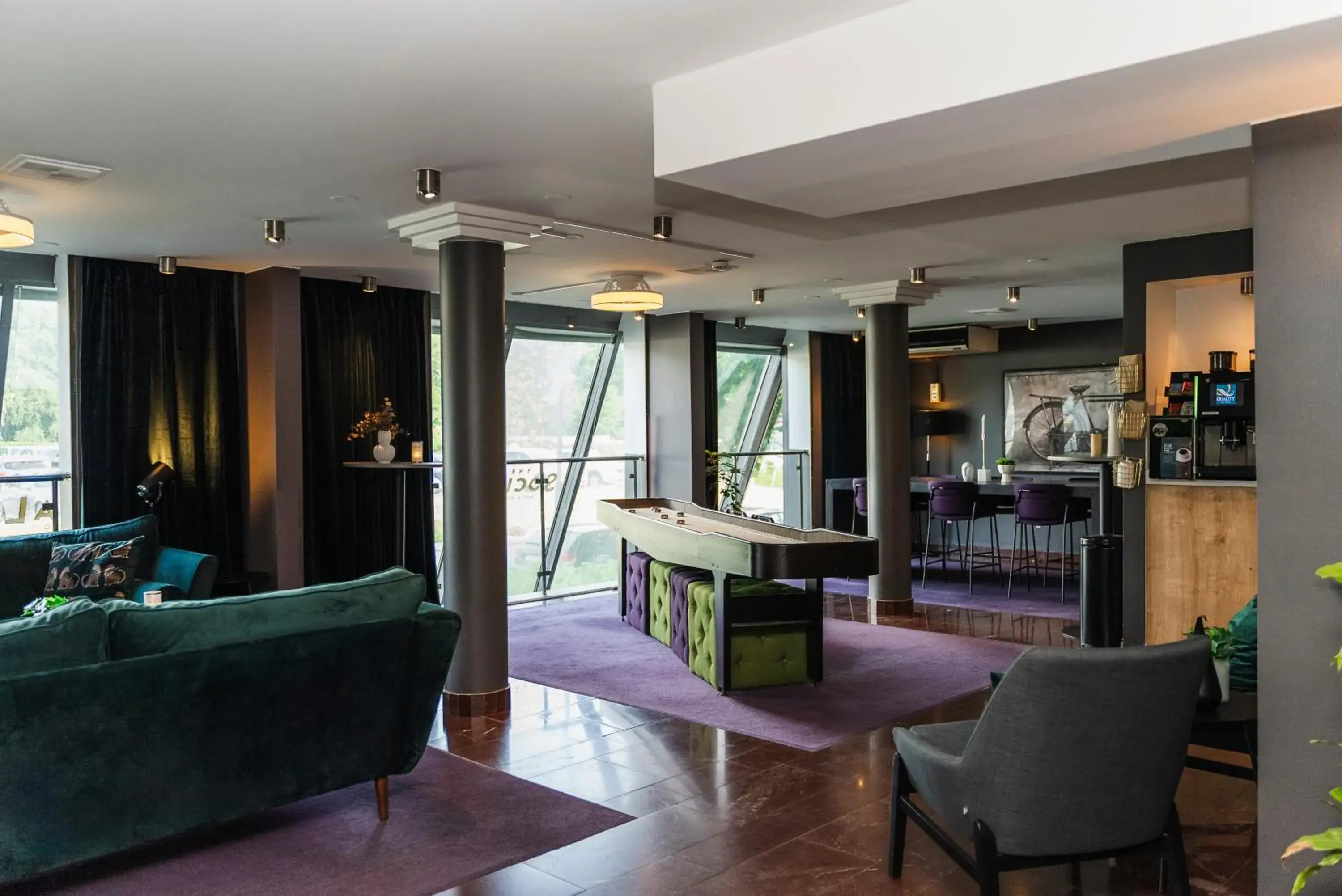 Lobby or reception in Quality Hotel Prisma Lobby or reception in Quality Hotel Prisma