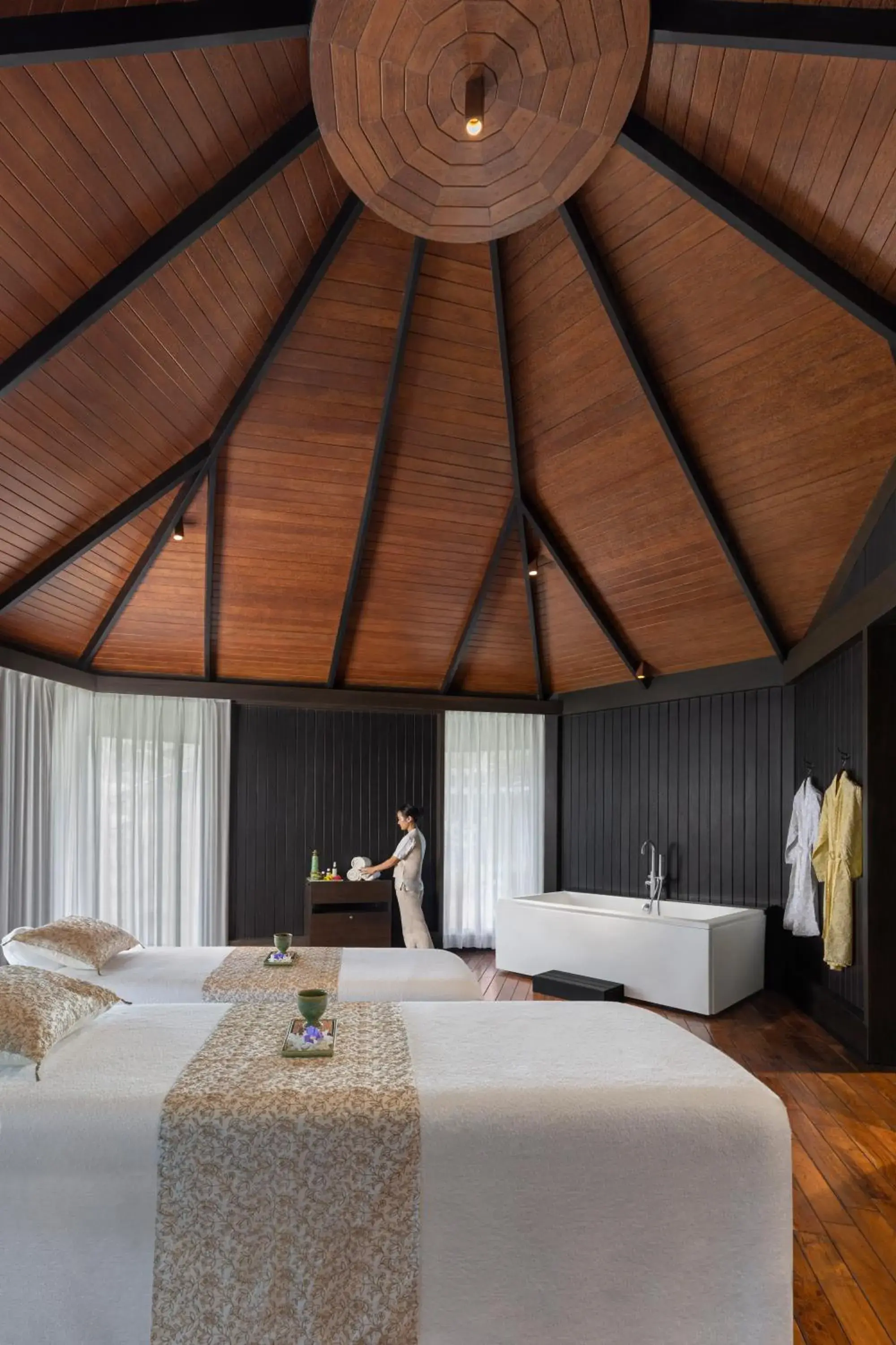 Spa and wellness centre/facilities, Bed in Taj Exotica Resort & Spa, Andamans Spa and wellness centre/facilities, Bed in Taj Exotica Resort & Spa, Andamans