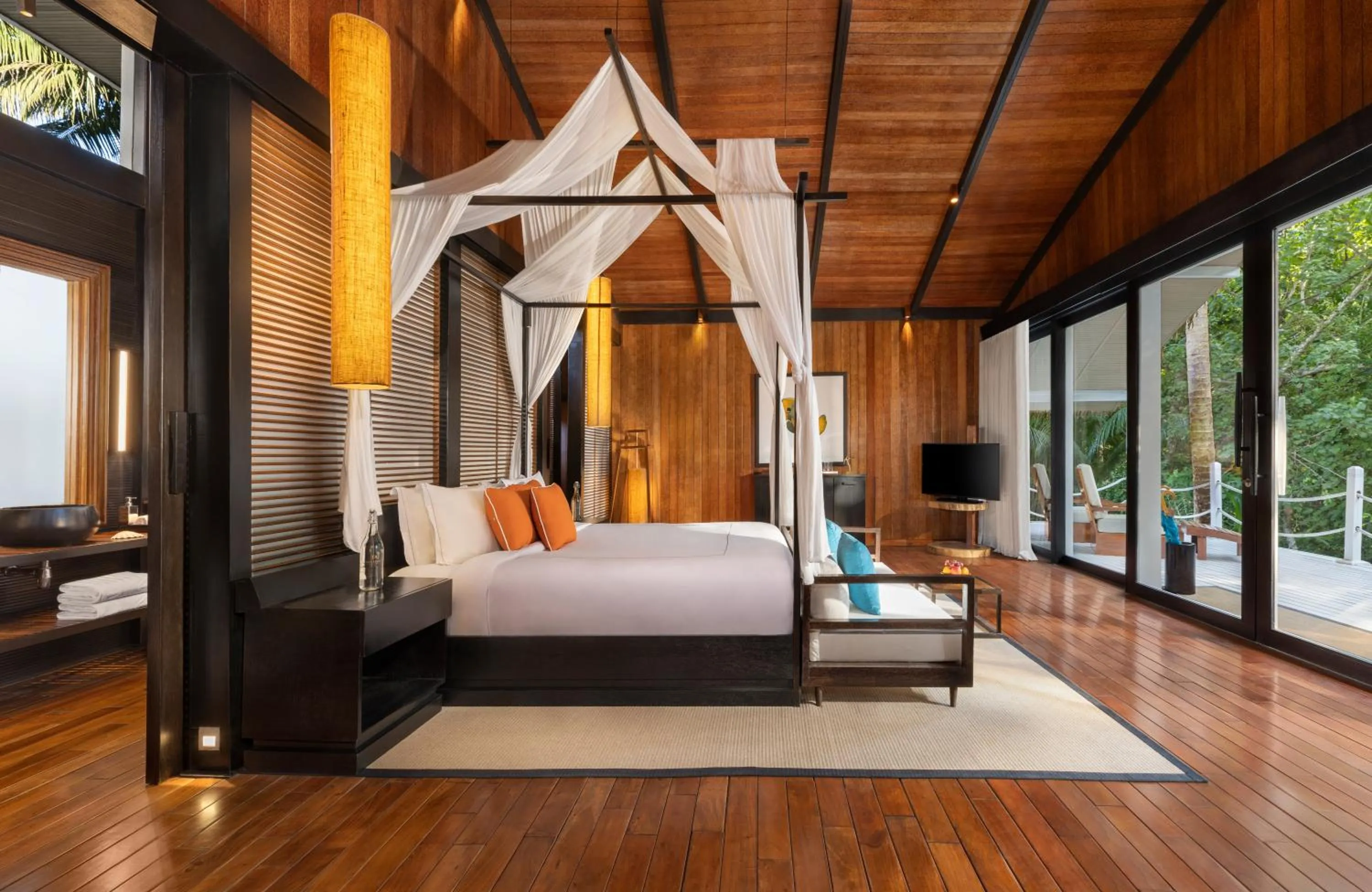 Bed in Taj Exotica Resort & Spa, Andamans