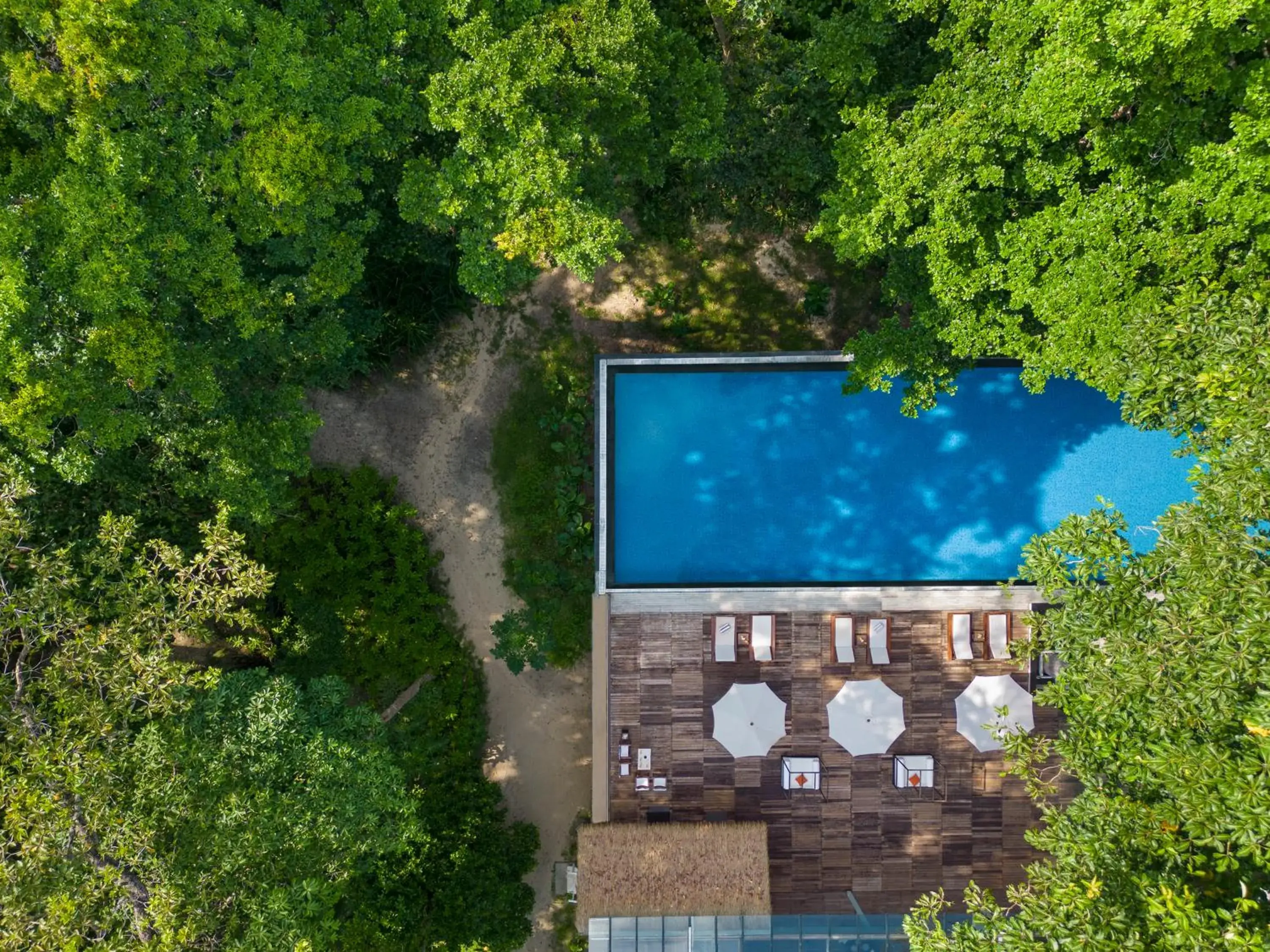 Bird's eye view in Taj Exotica Resort & Spa, Andamans Bird's eye view in Taj Exotica Resort & Spa, Andamans