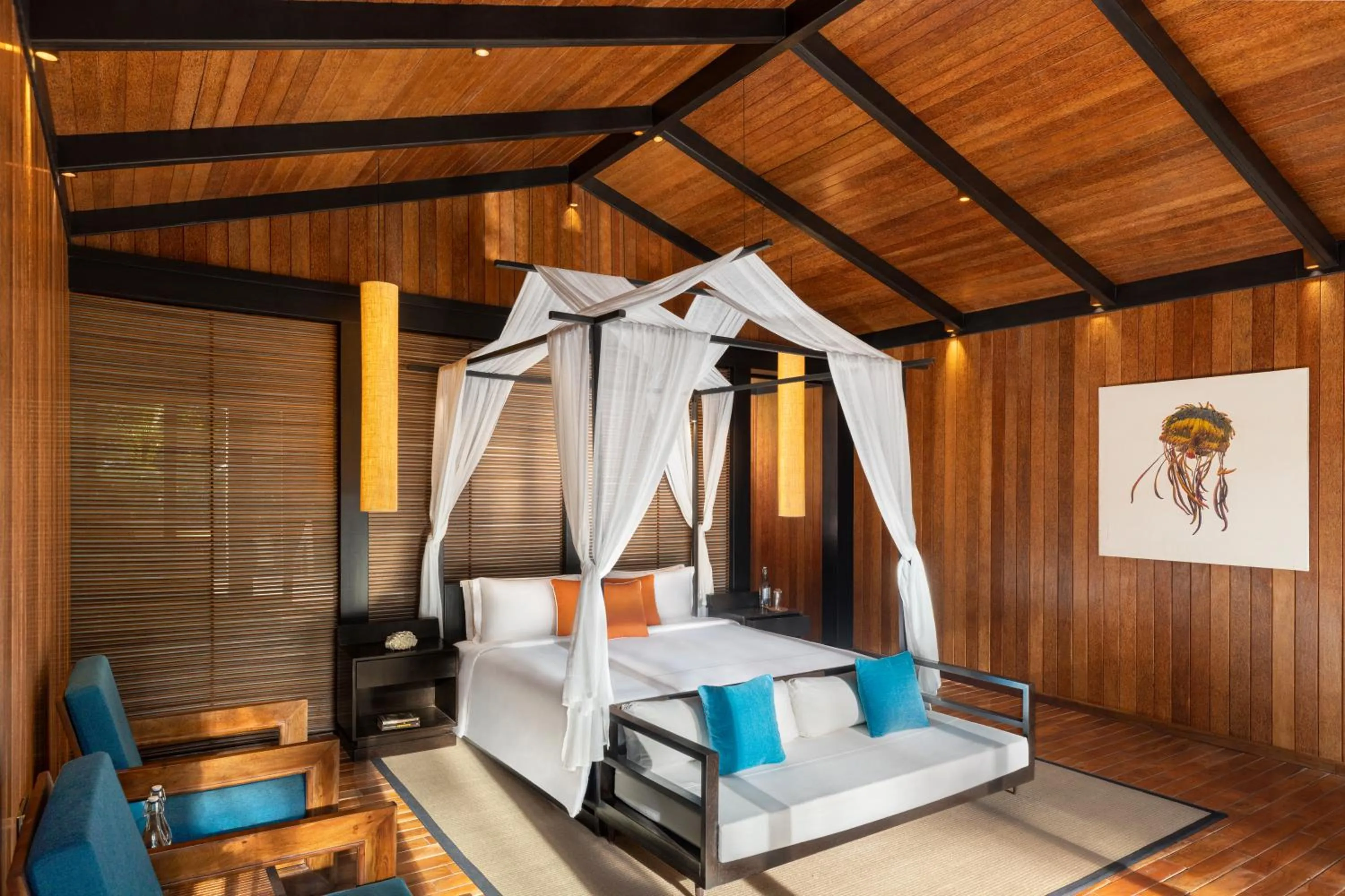 Bed in Taj Exotica Resort & Spa, Andamans