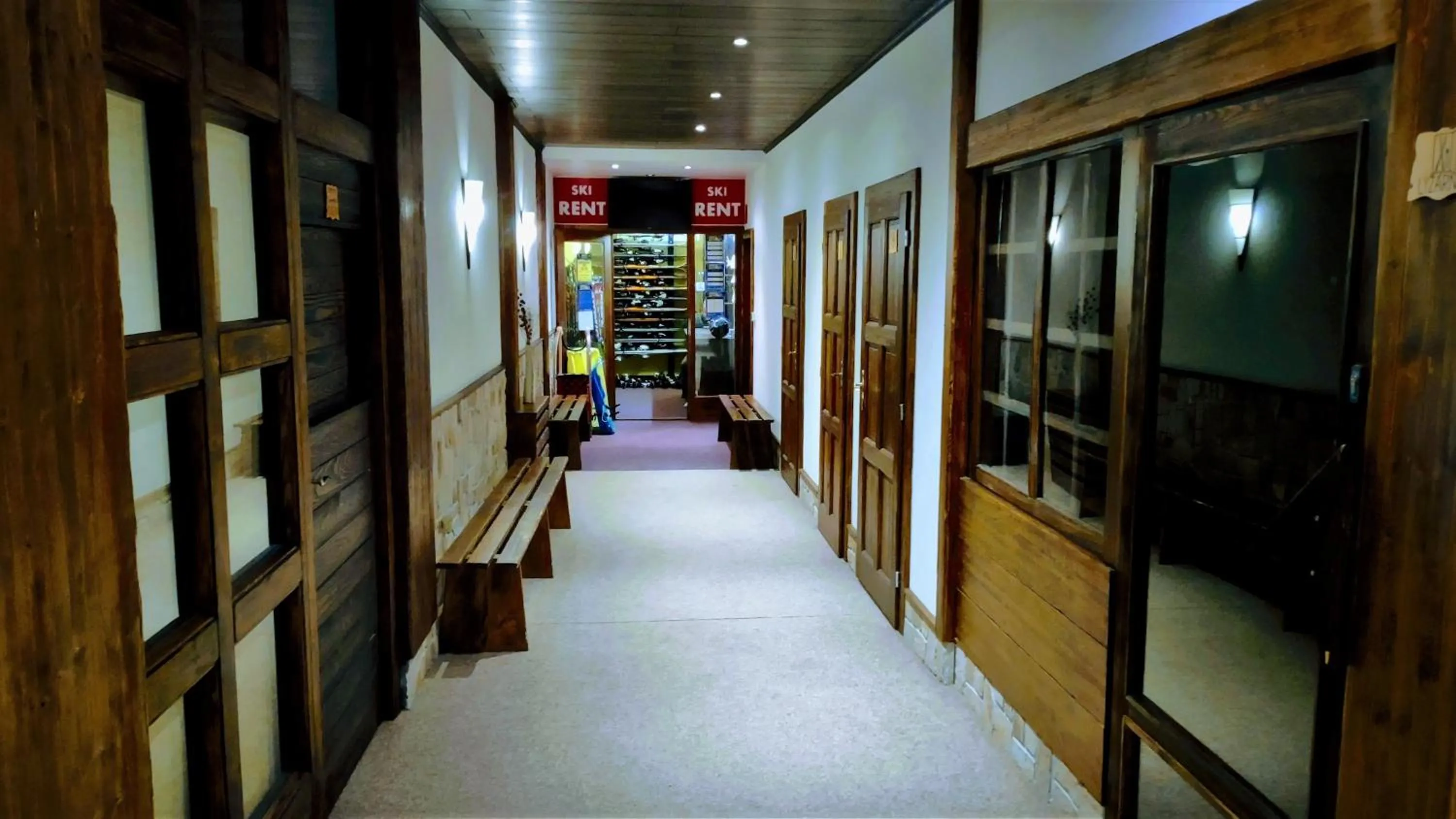 Lobby or reception in Sporthotel Bohemia