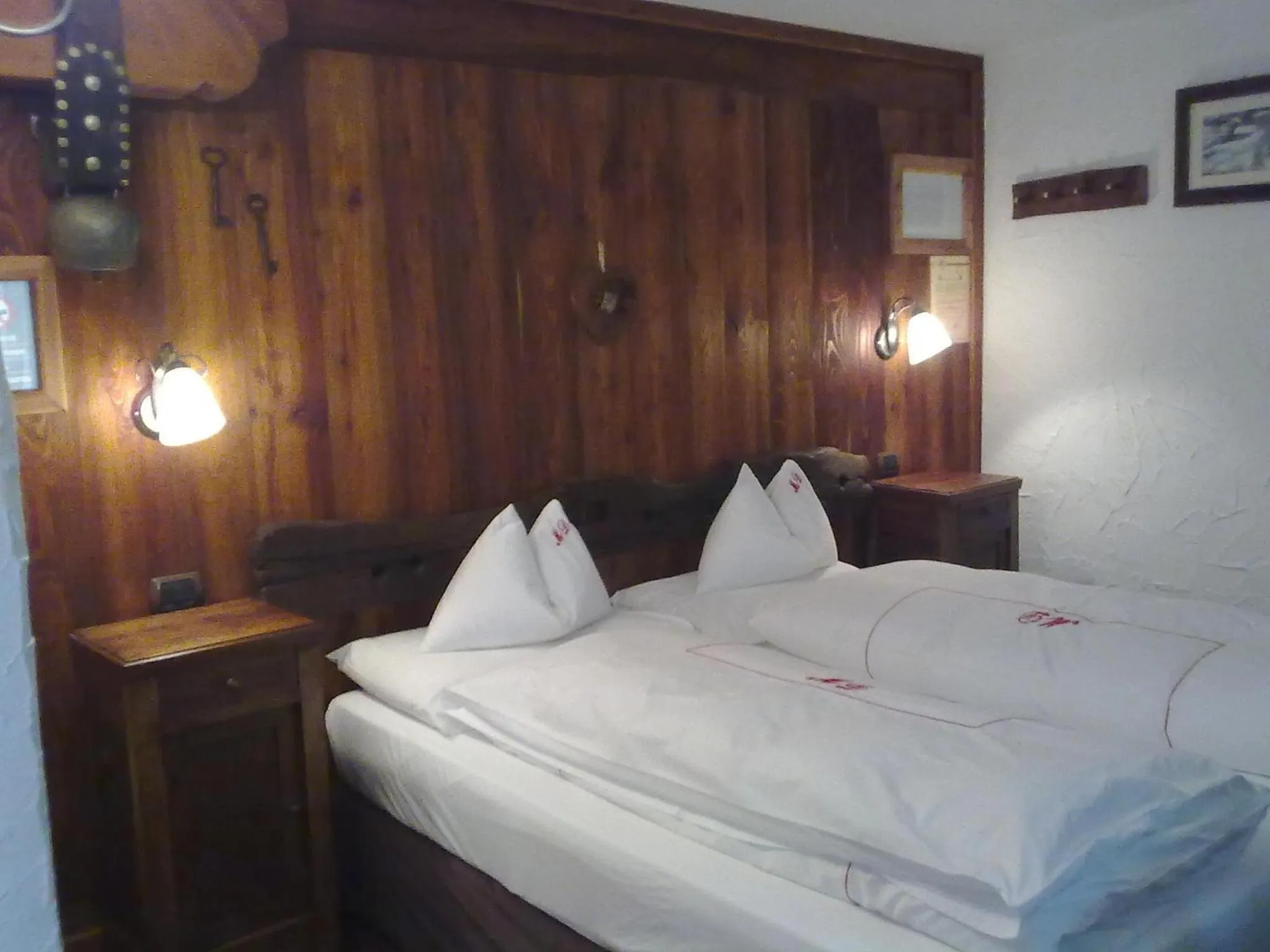 Bedroom in Eco Chalet Maison Dominique