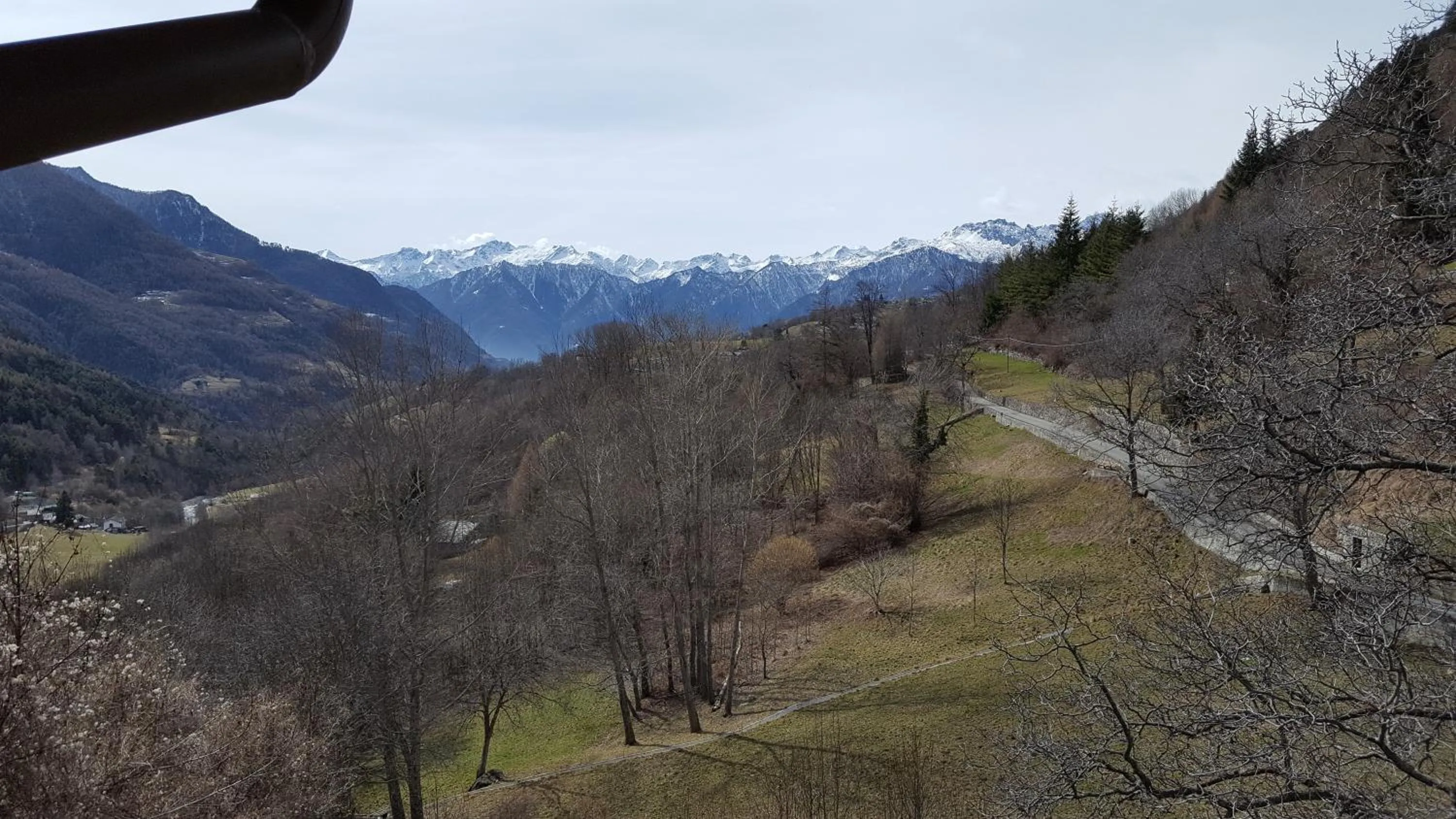 Mountain view in Eco Chalet Maison Dominique