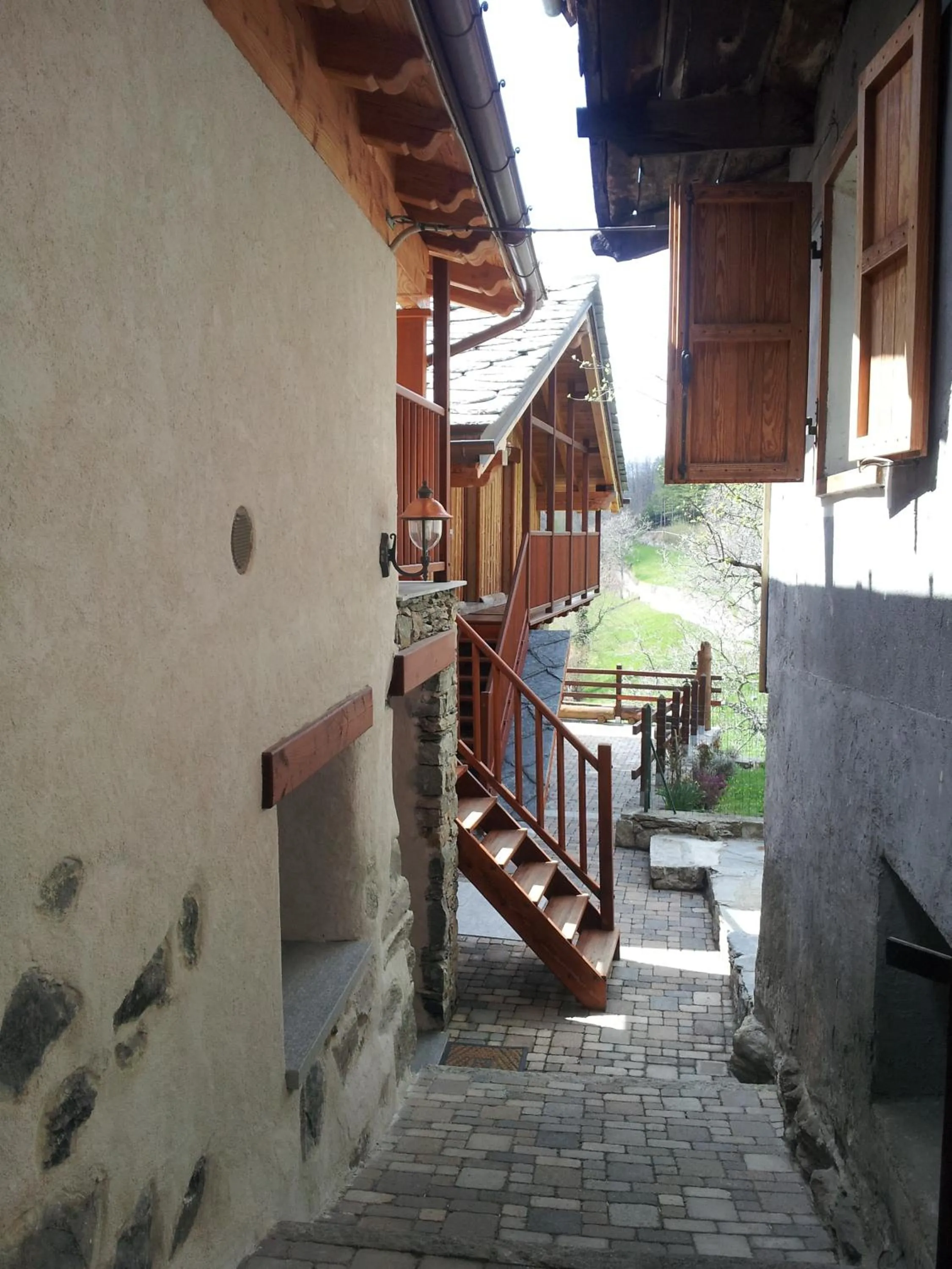 Decorative detail in Eco Chalet Maison Dominique