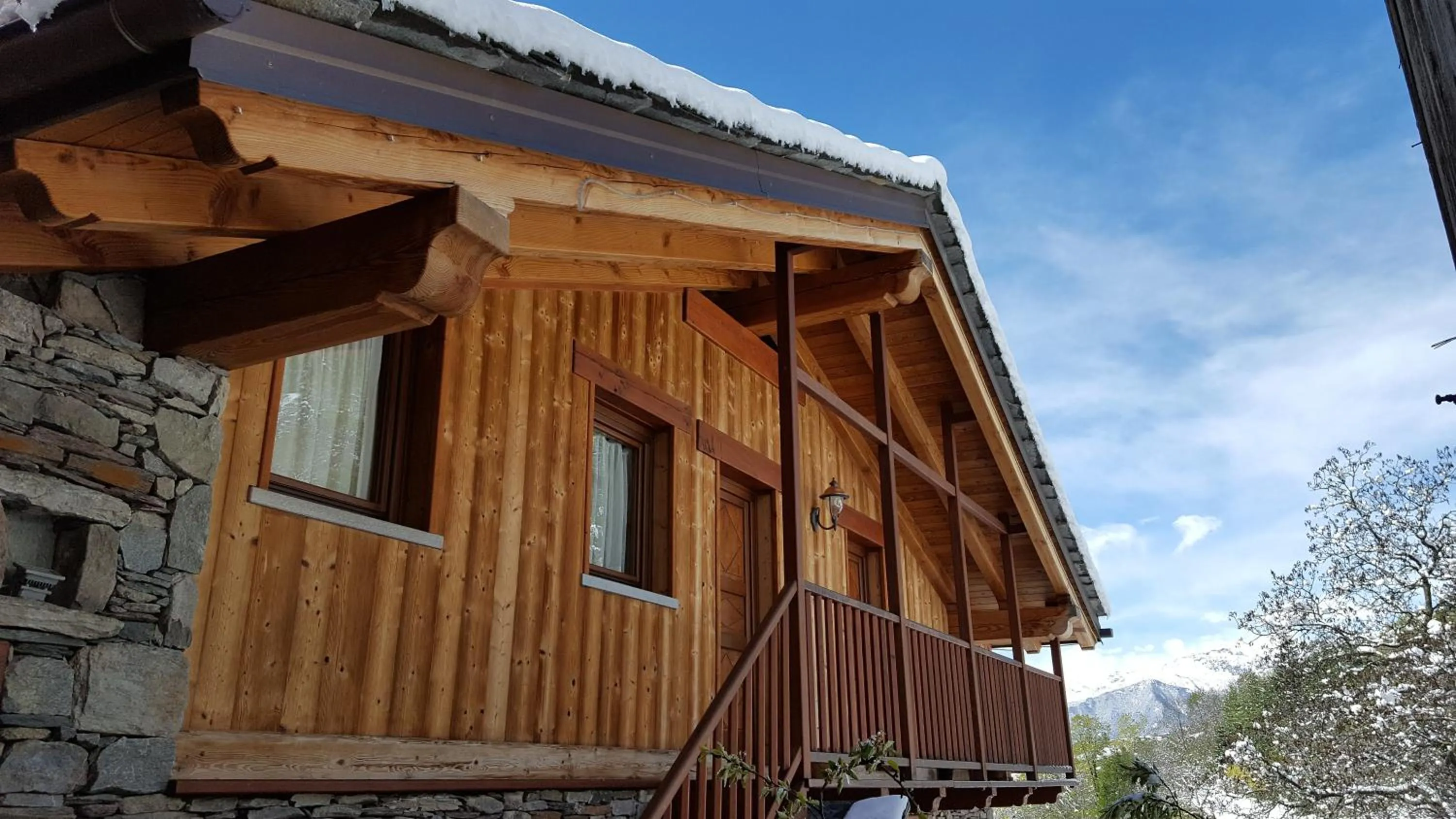 Property building in Eco Chalet Maison Dominique