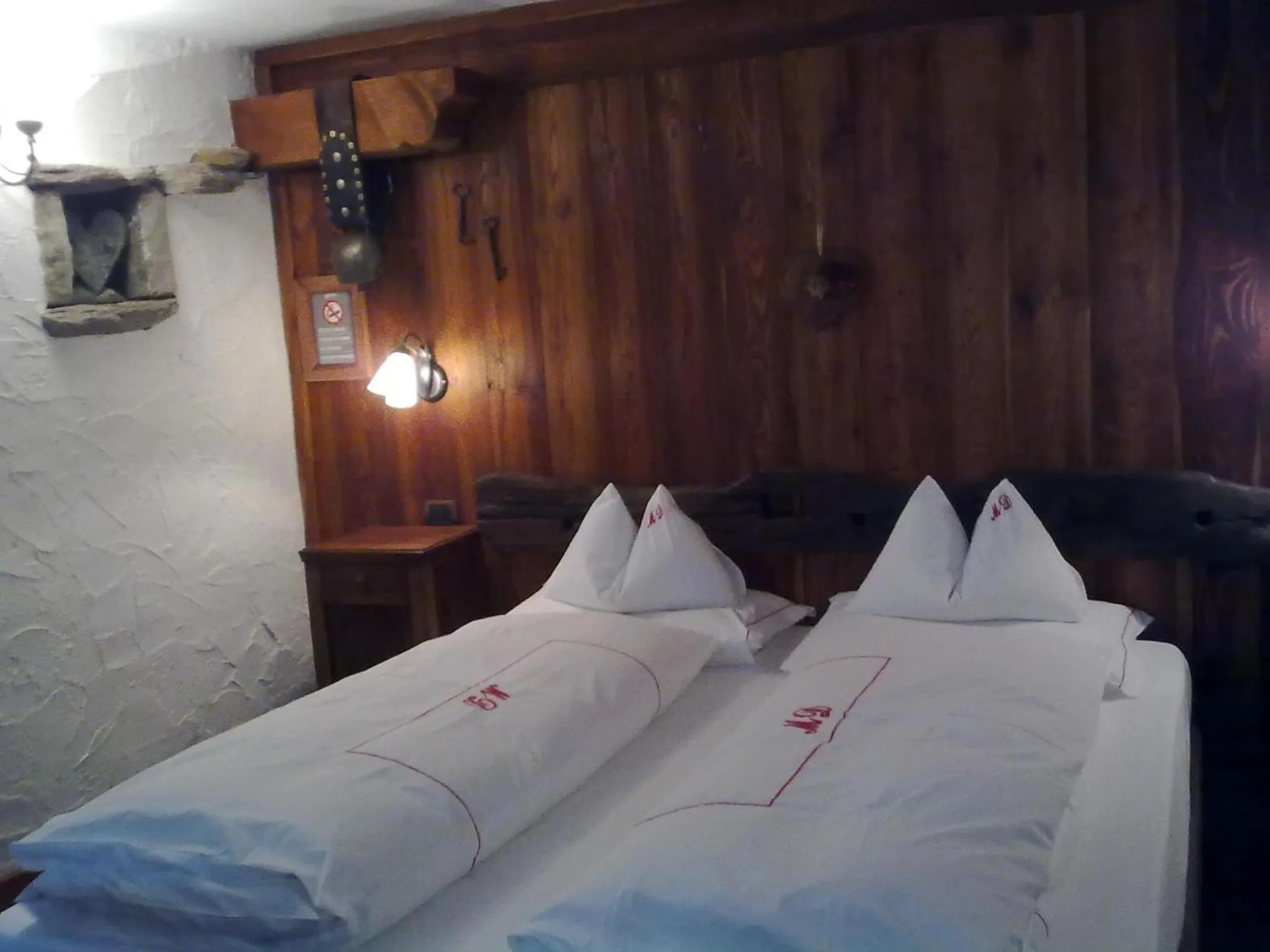 Bedroom in Eco Chalet Maison Dominique