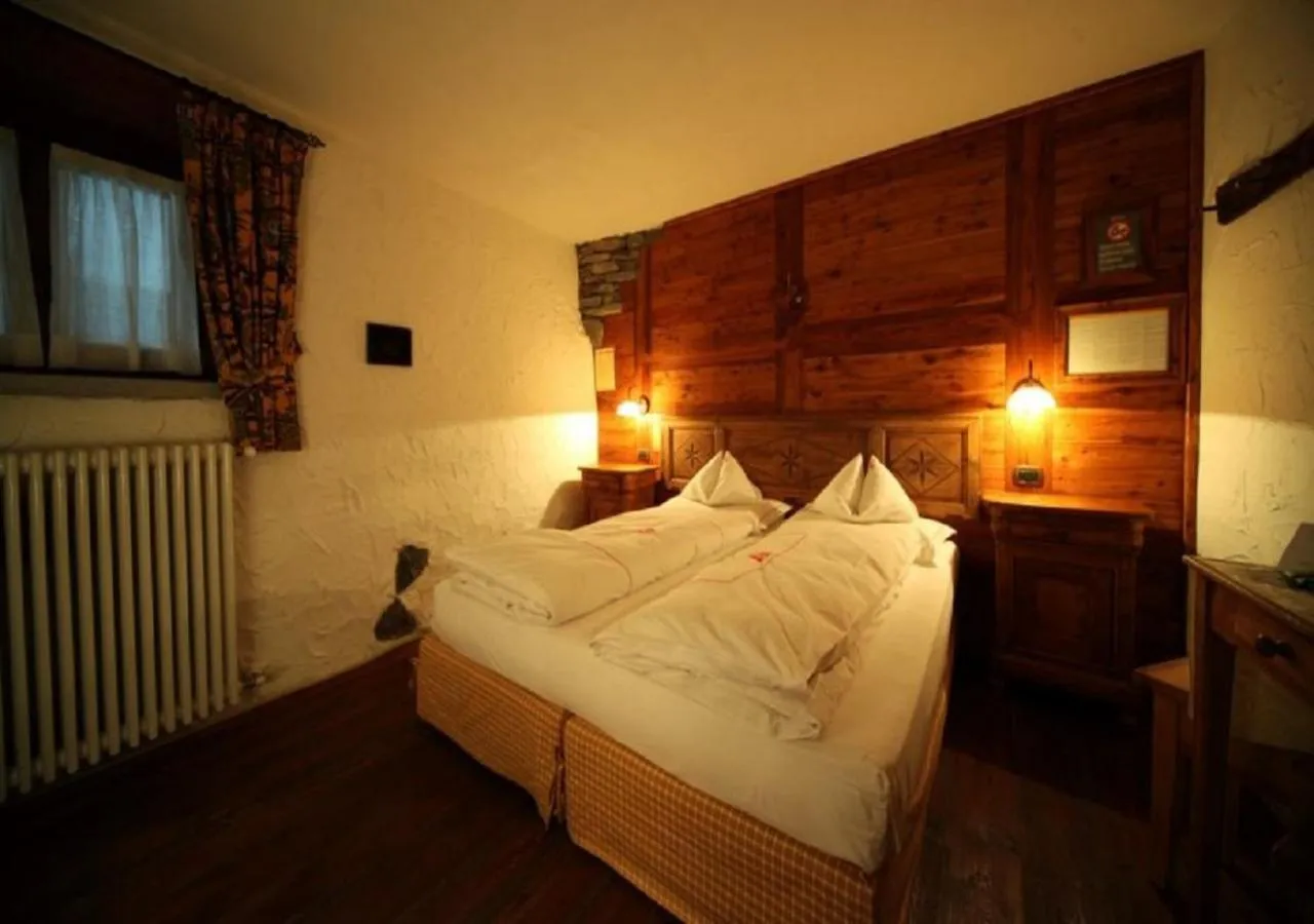 Bed in Eco Chalet Maison Dominique