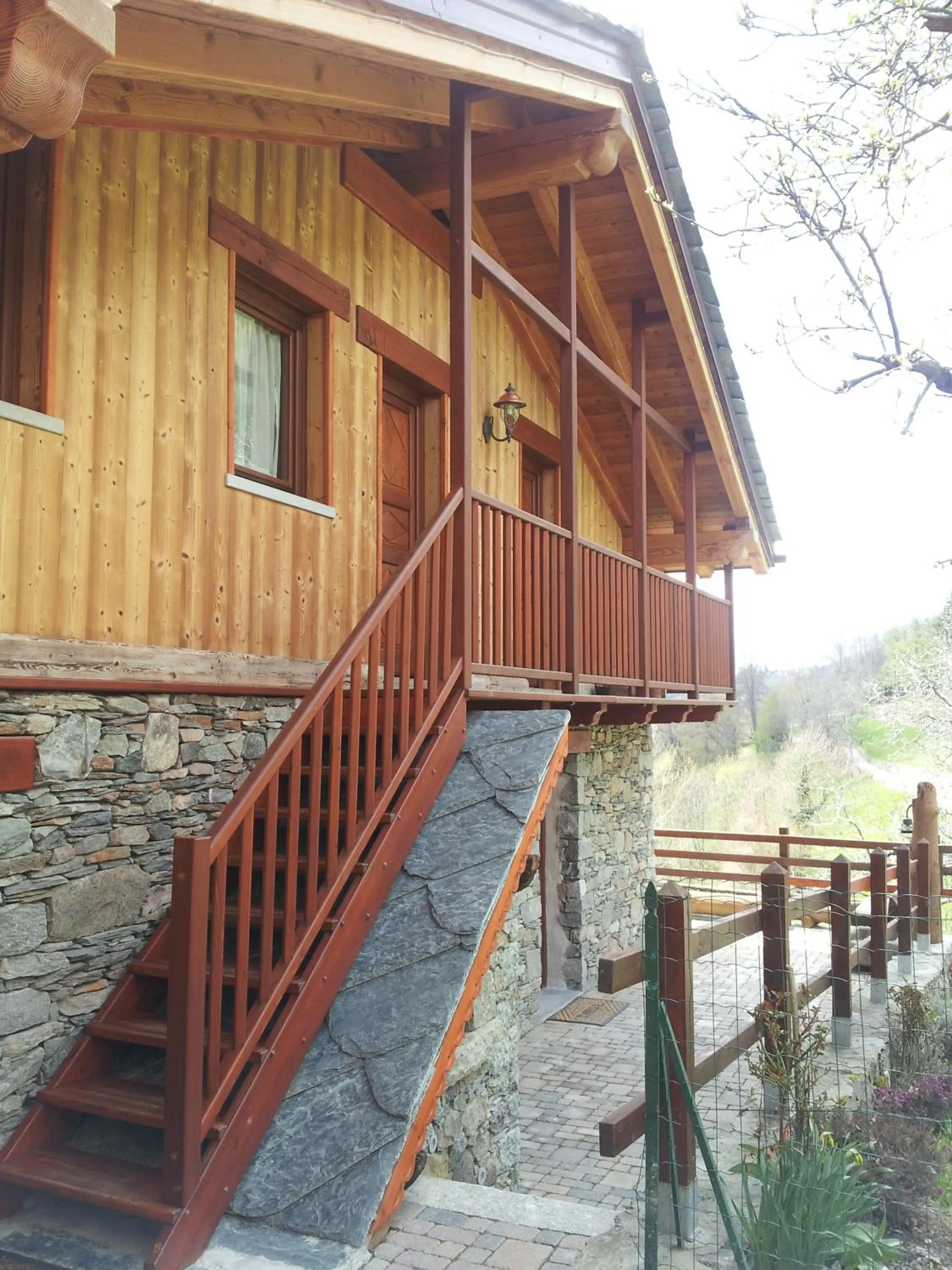 Facade/entrance in Eco Chalet Maison Dominique