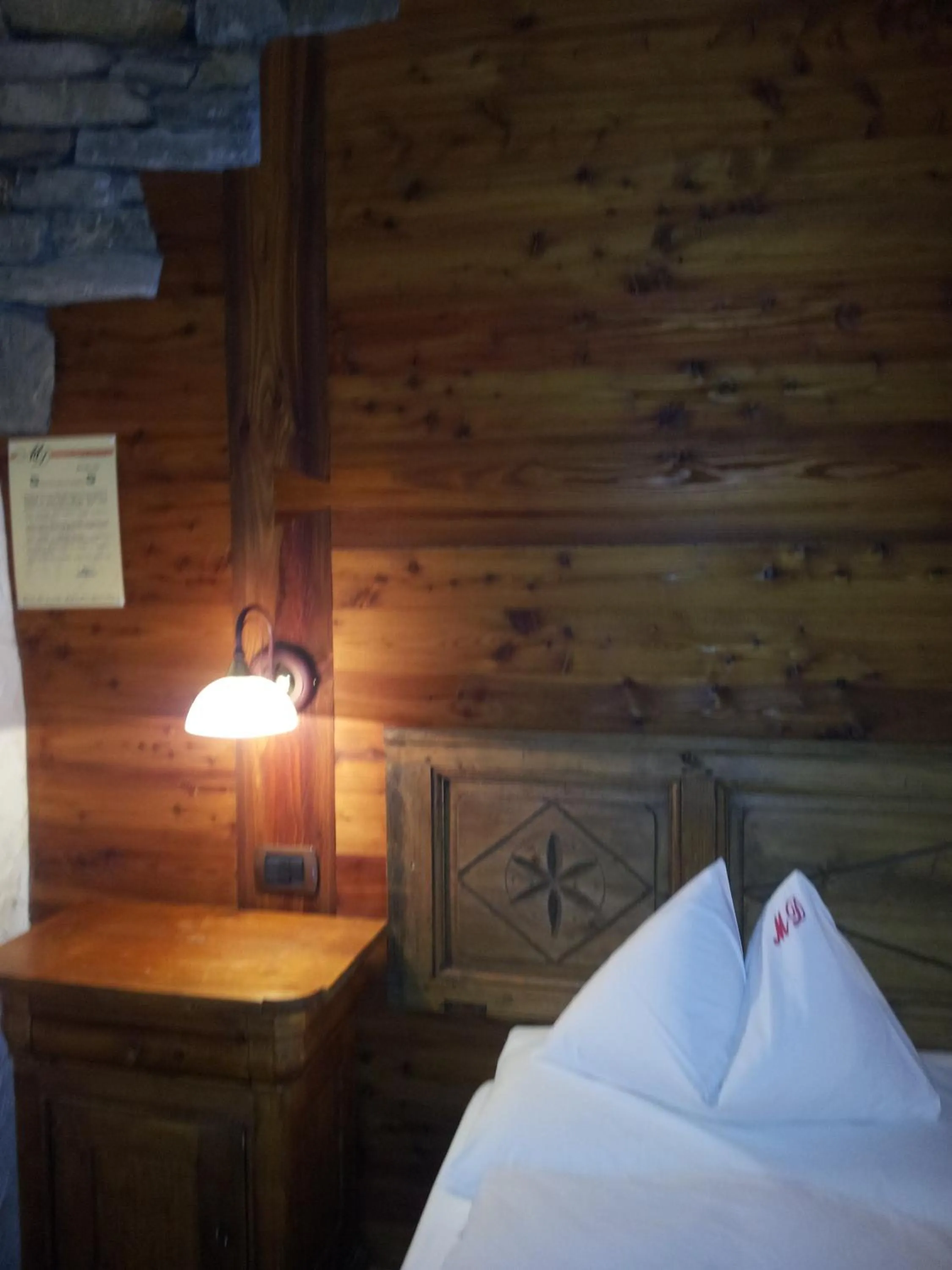 Decorative detail in Eco Chalet Maison Dominique