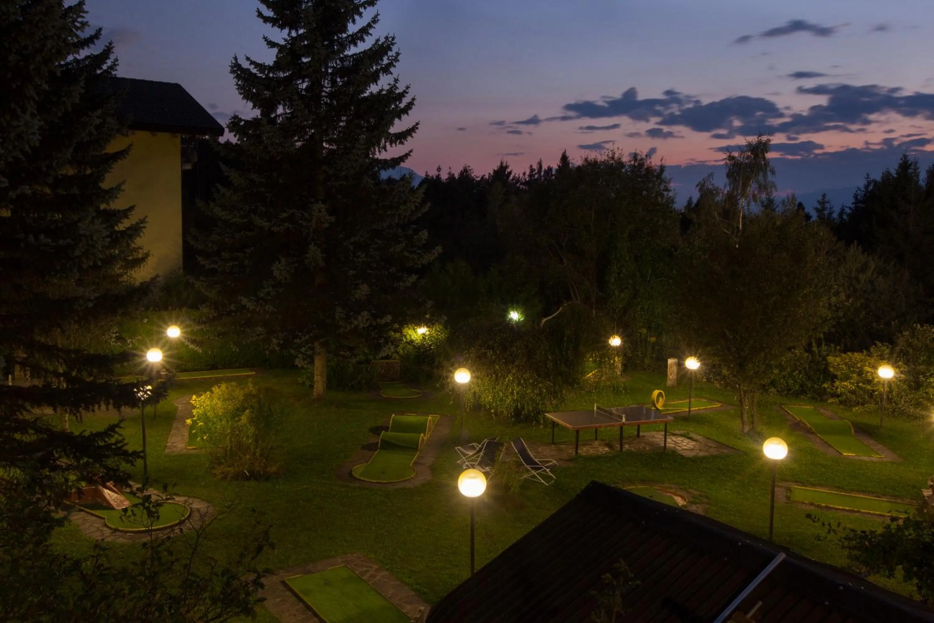 Minigolf in Hotel Scoiattolo