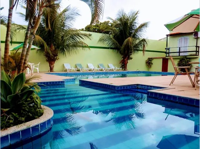 Swimming pool in OYO Pousada Recanto Shangrilá, Cabo Frio