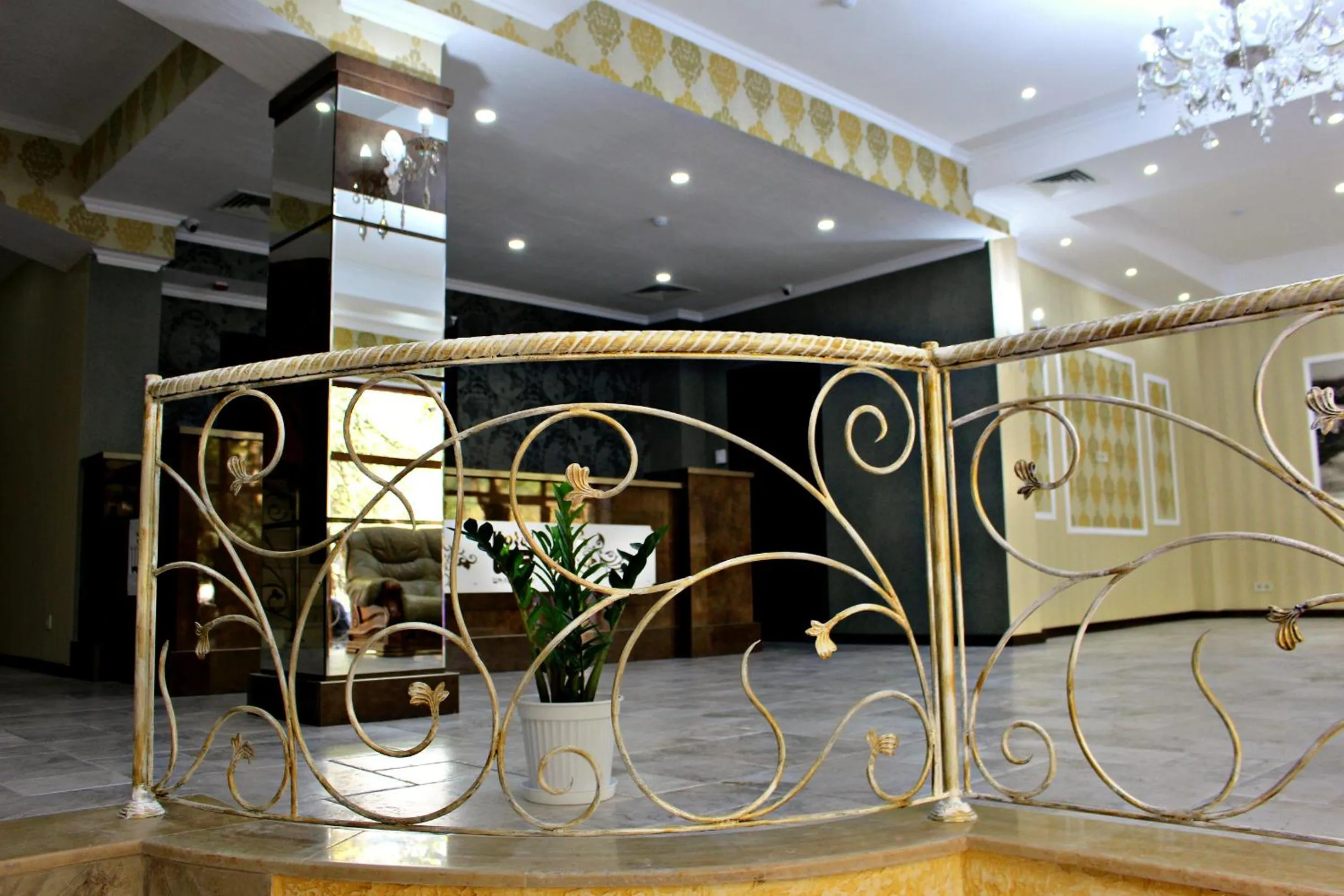 Lobby or reception in Hotel King David The Builder