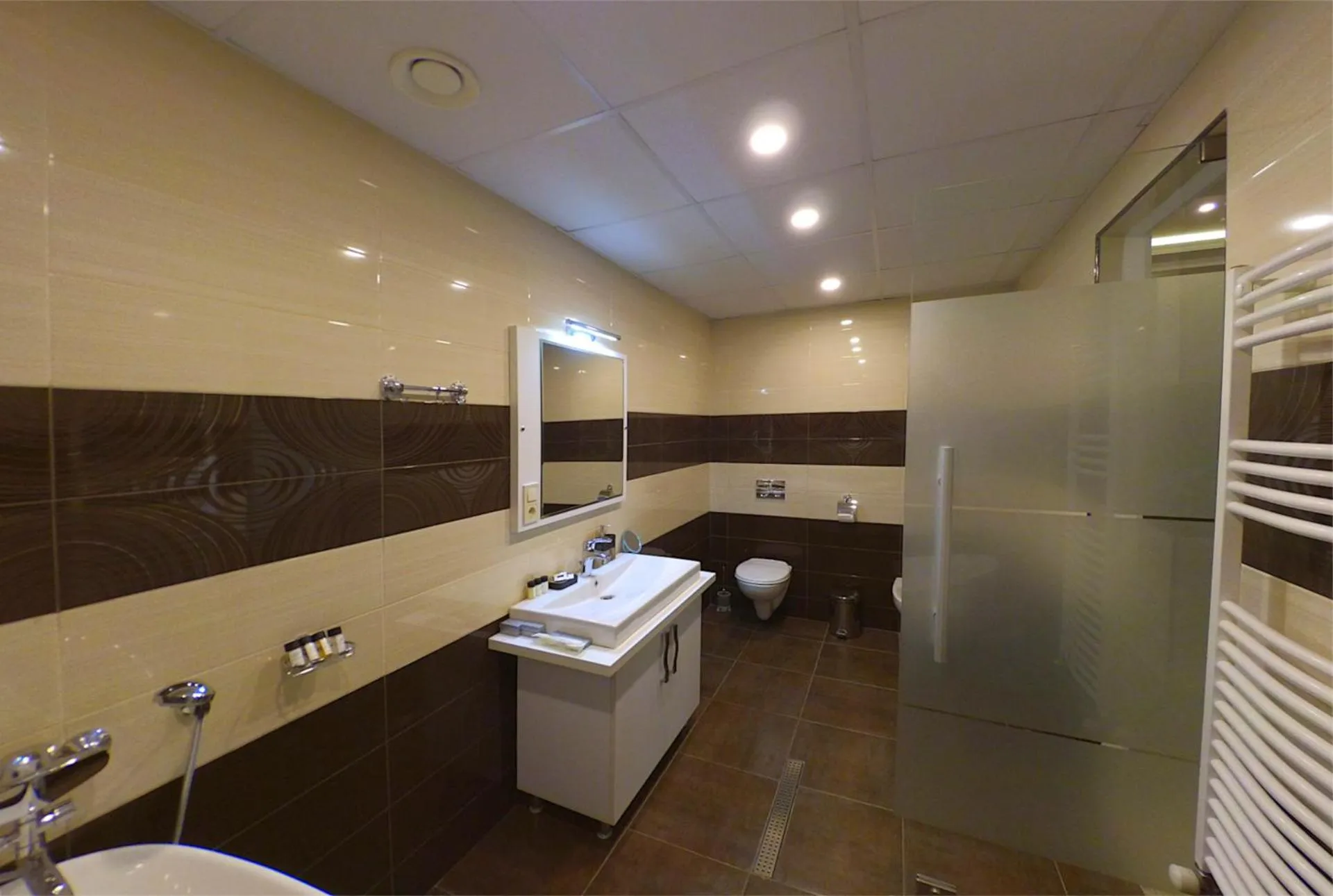 Bathroom in Hotel King David The Builder