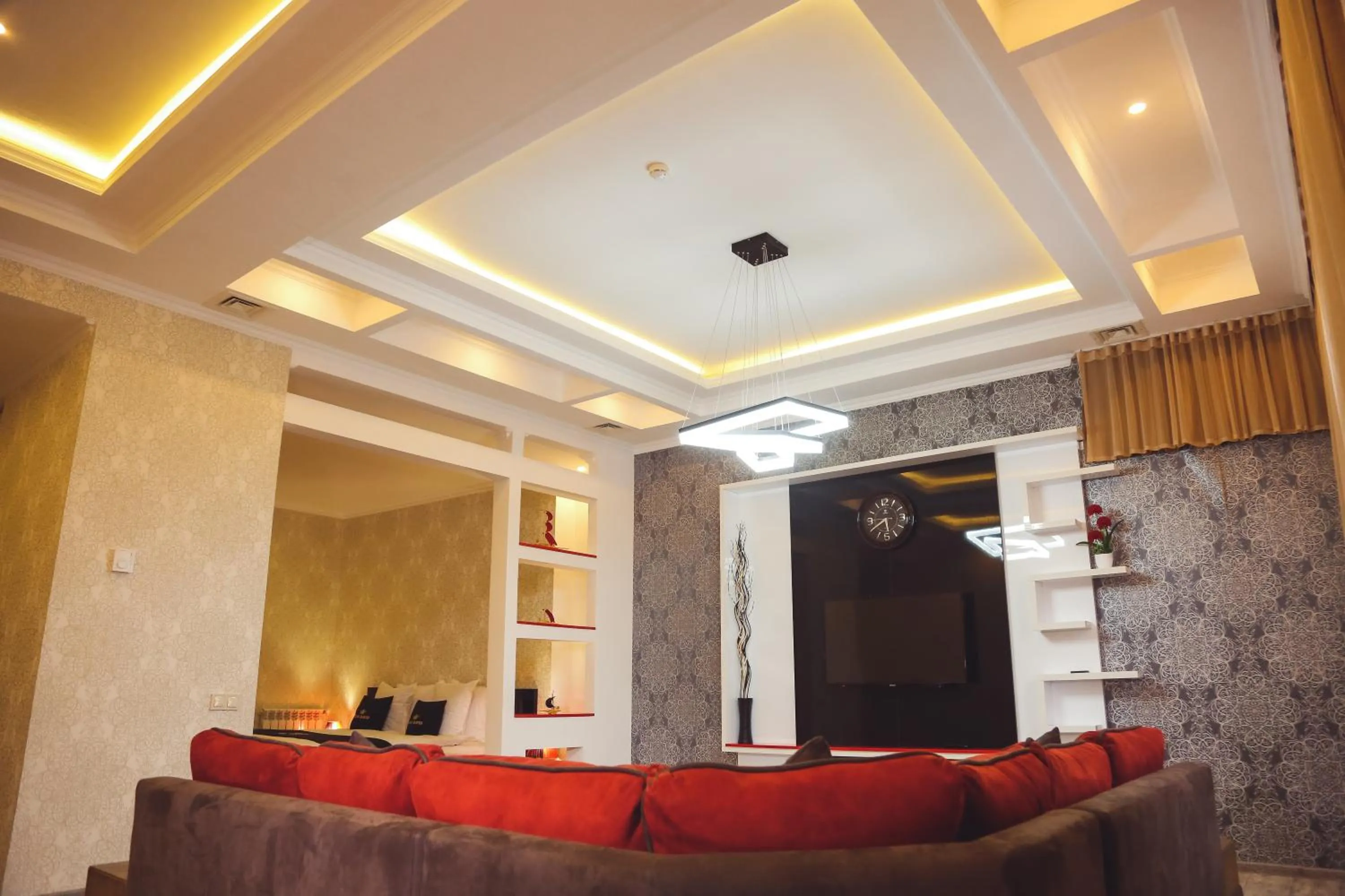 Seating area in Hotel King David The Builder