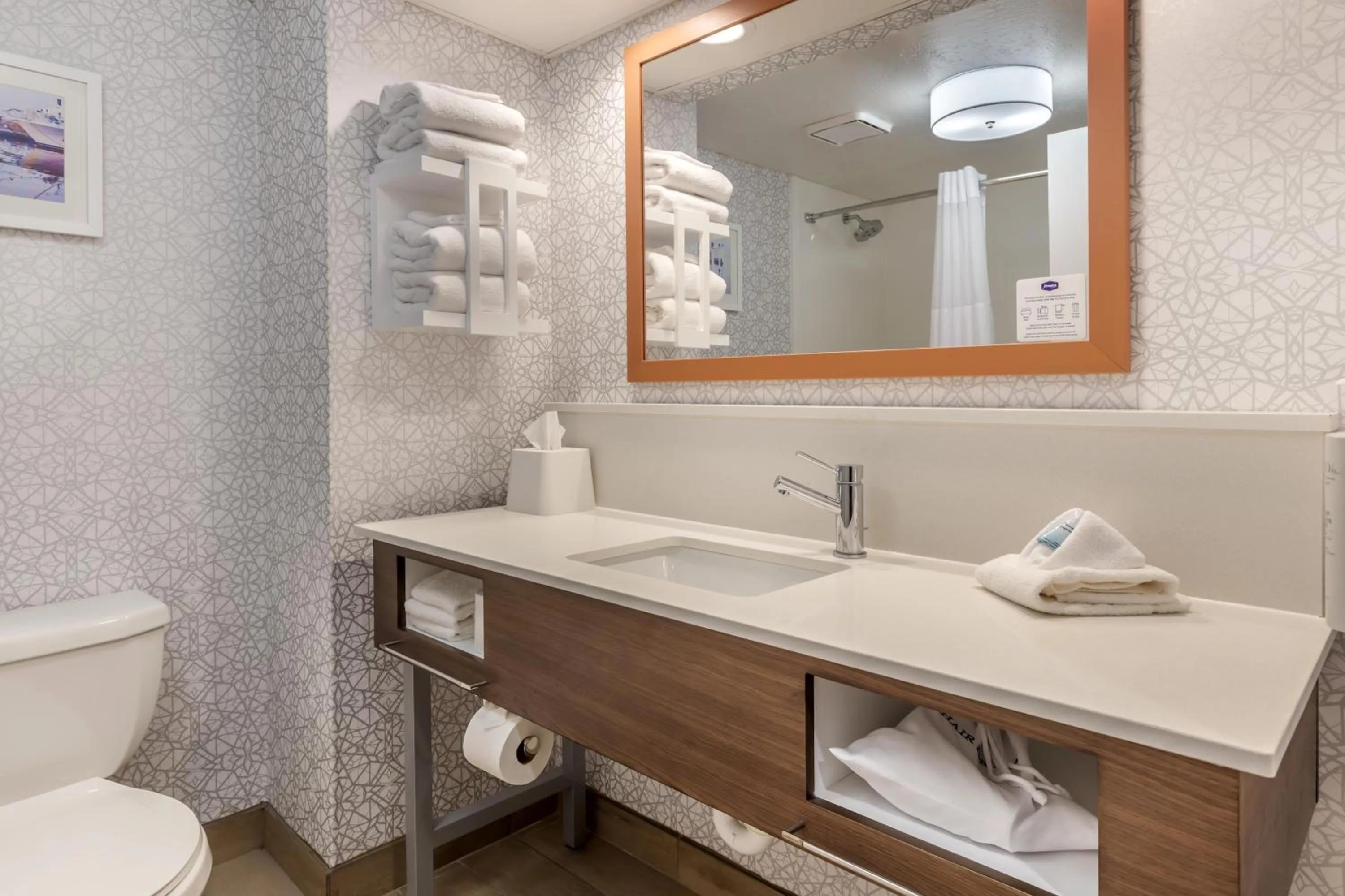 Bathroom in Hampton Inn New Bern