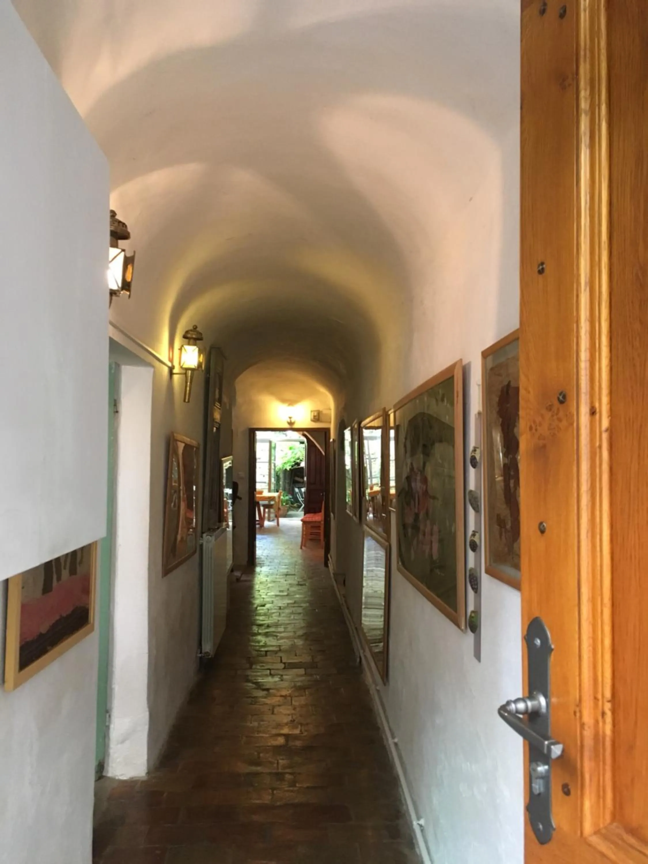 Lobby or reception in Les Asphodèles Amélie