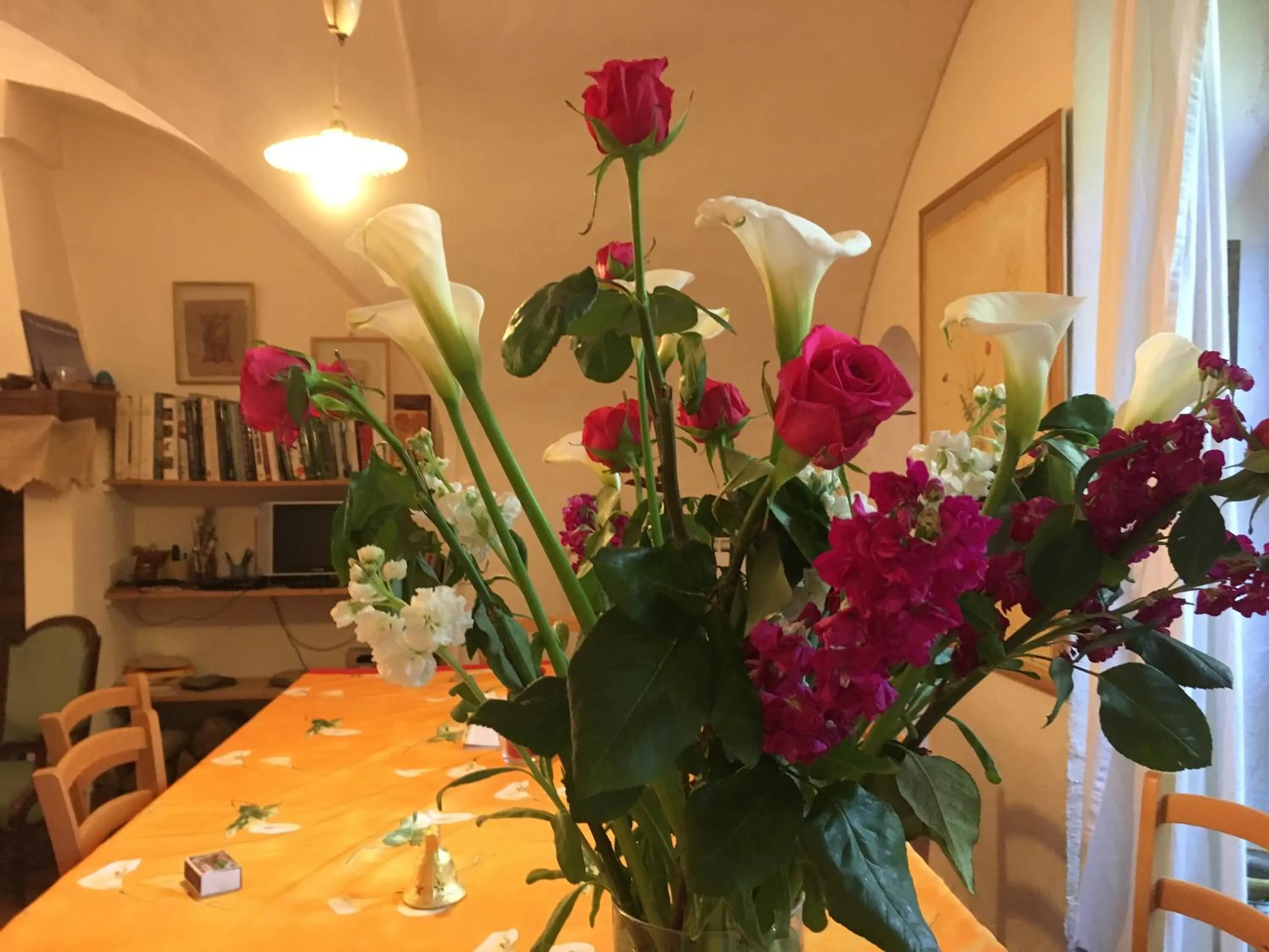 Communal lounge/ TV room in Les Asphodèles Amélie