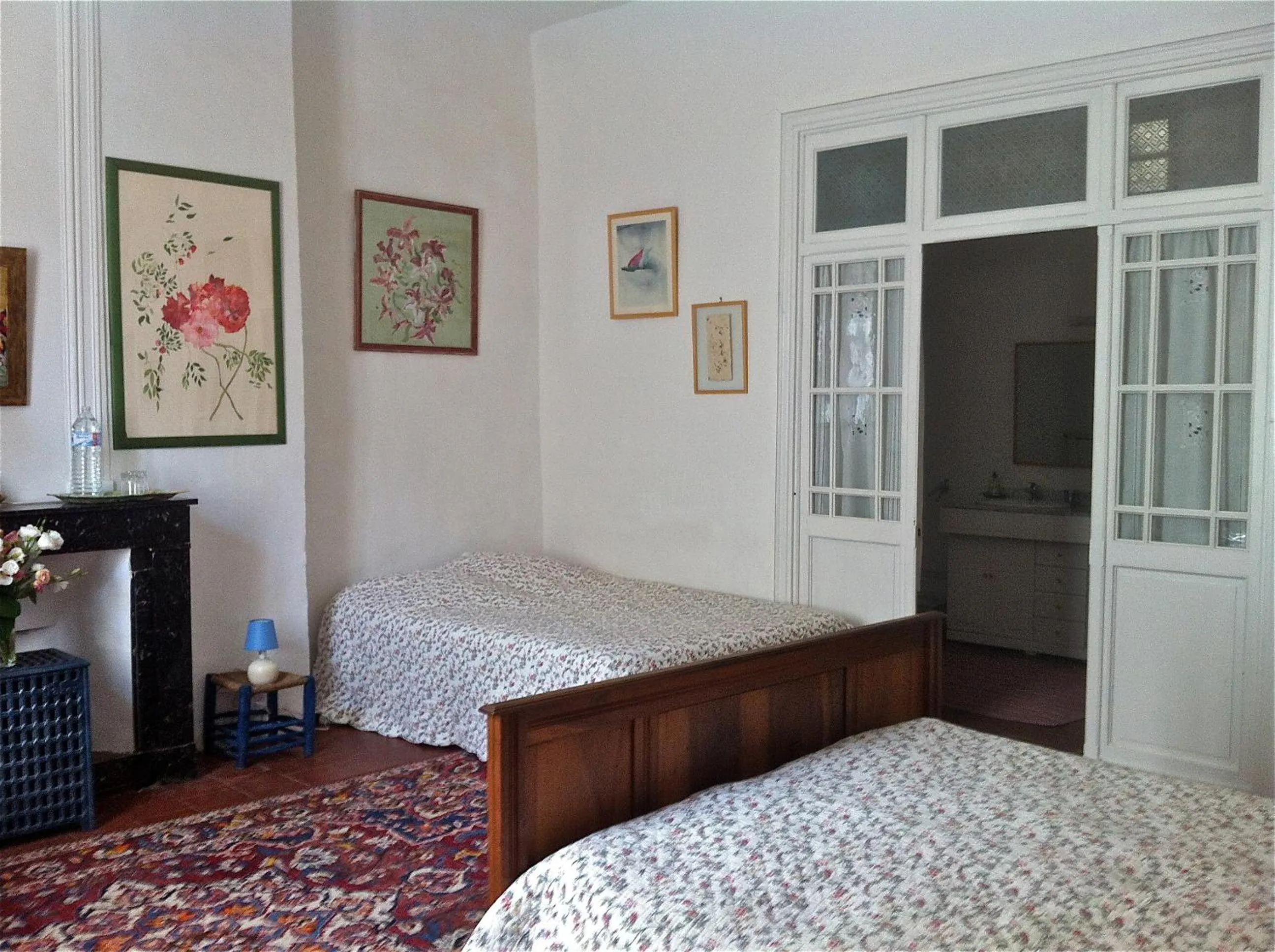 Bed in Les Asphodèles Amélie