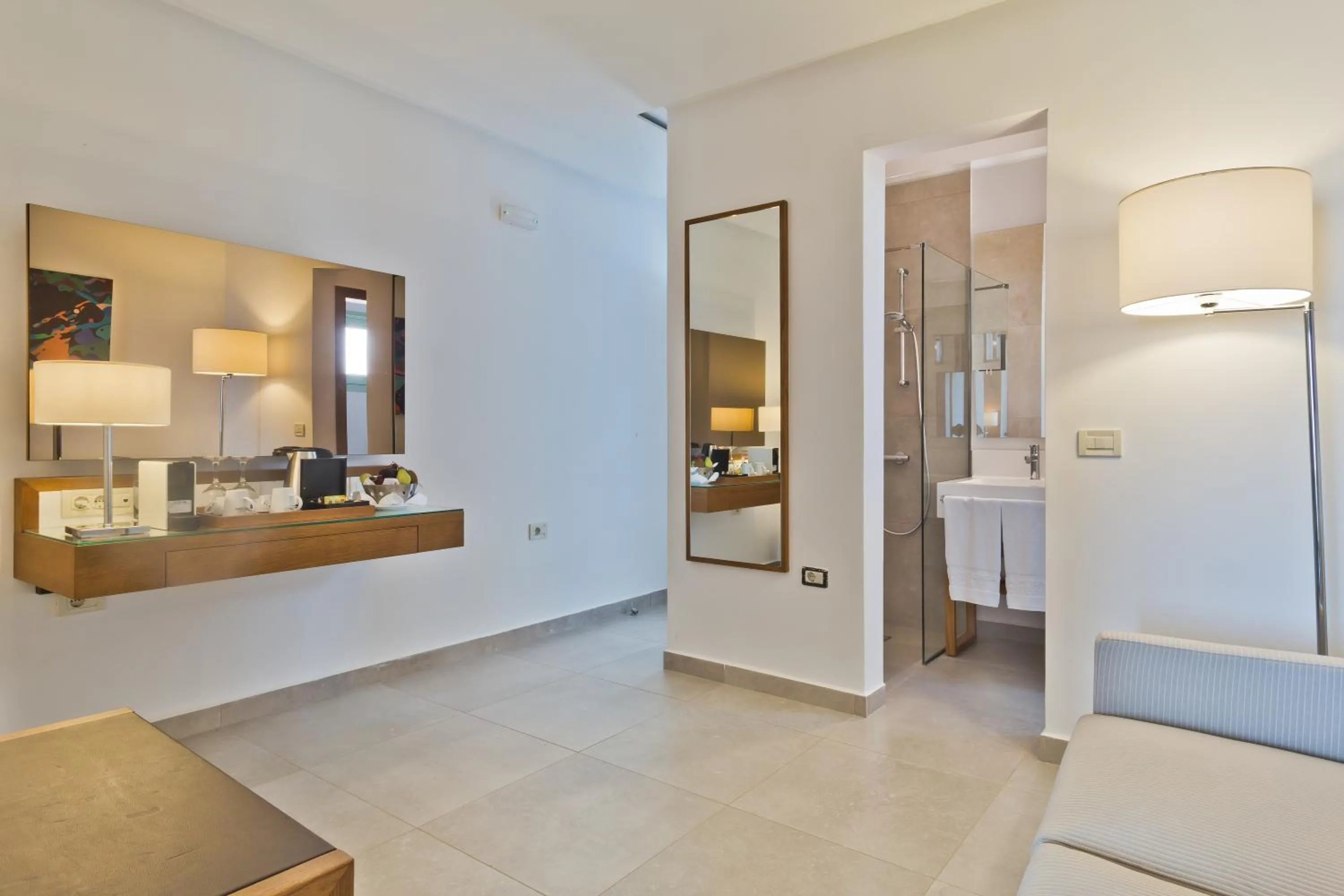 Seating area in Alimounda Mare Hotel