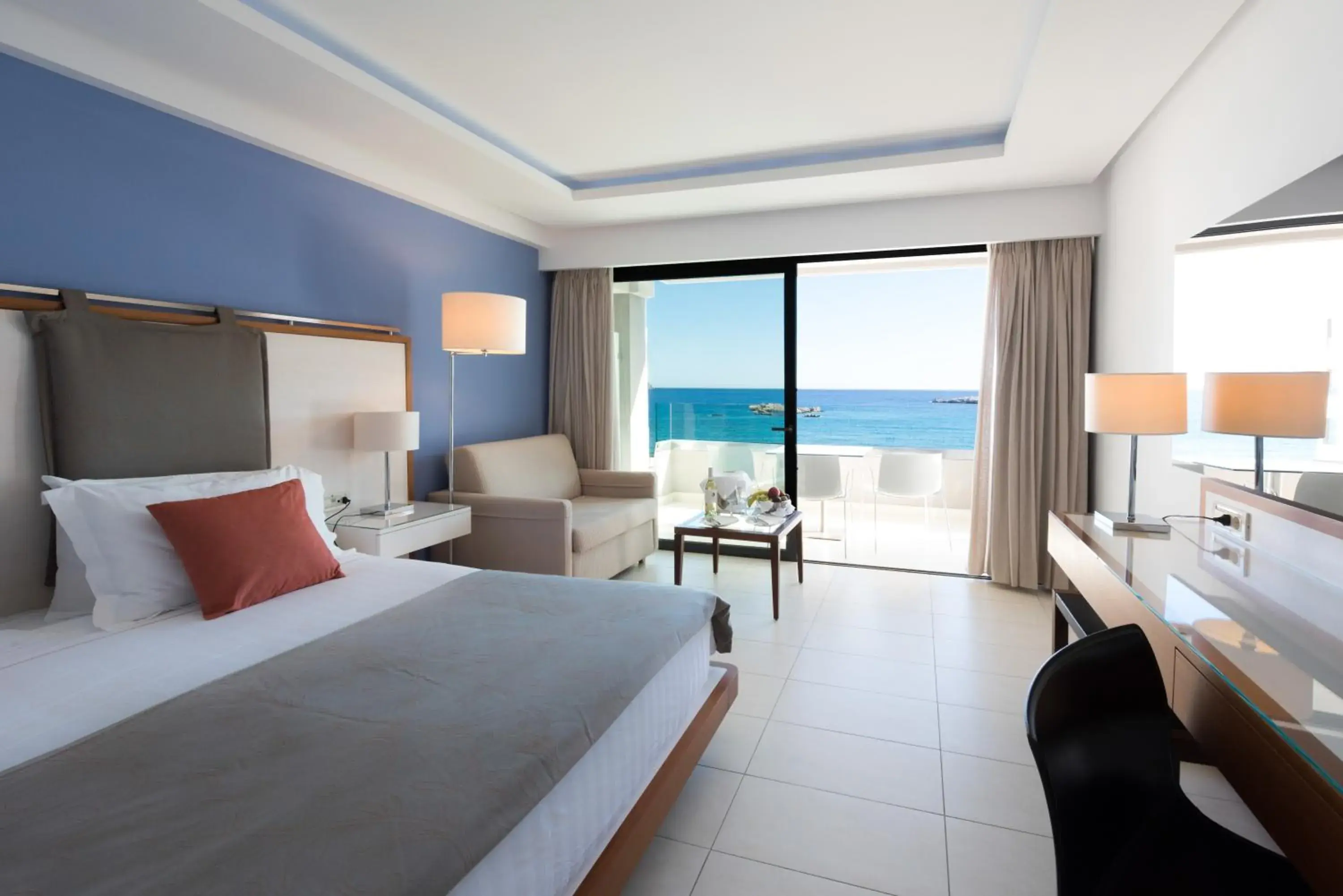 Bedroom, Bed in Alimounda Mare Hotel Bedroom, Bed in Alimounda Mare Hotel