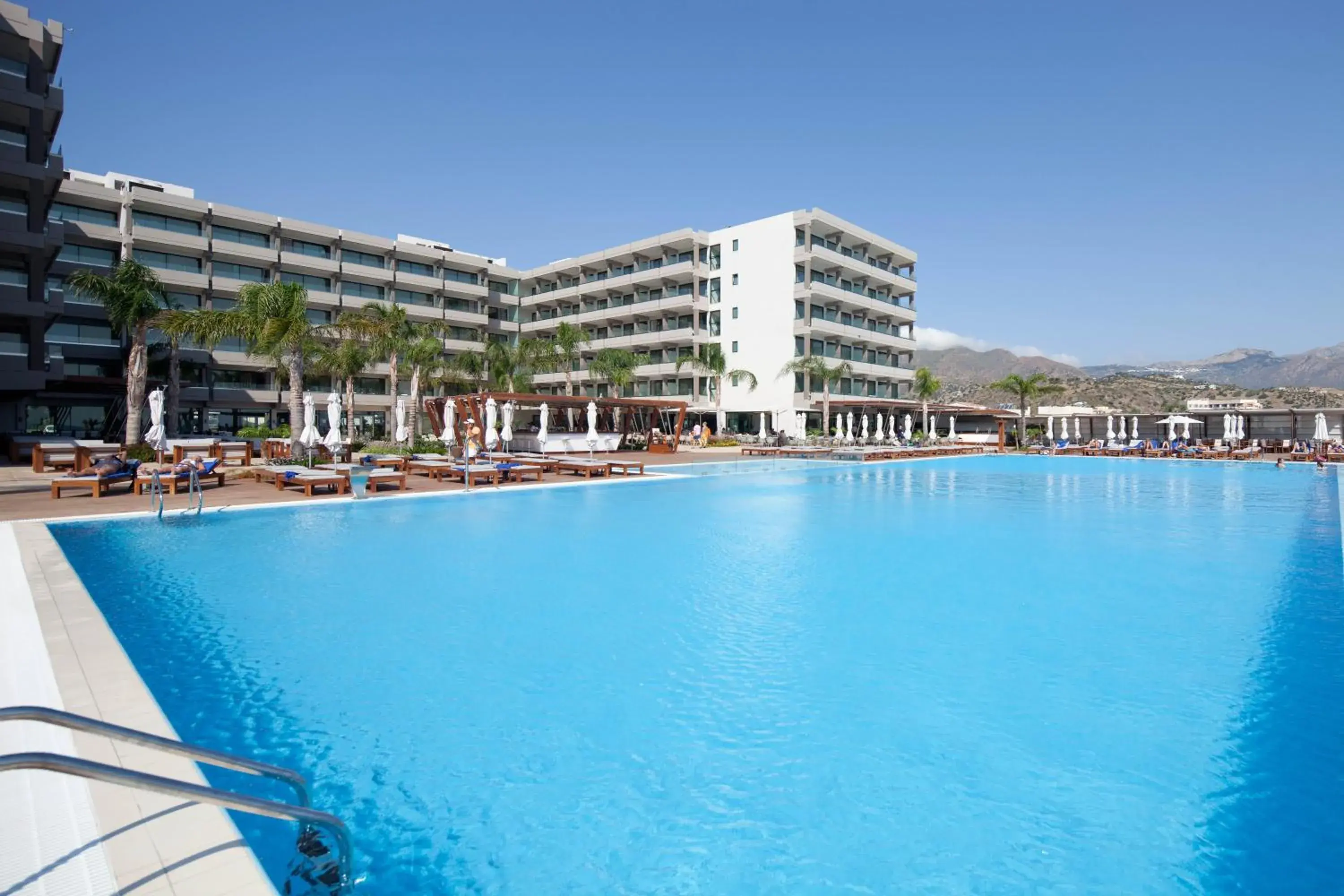 Property building in Alimounda Mare Hotel Property building in Alimounda Mare Hotel