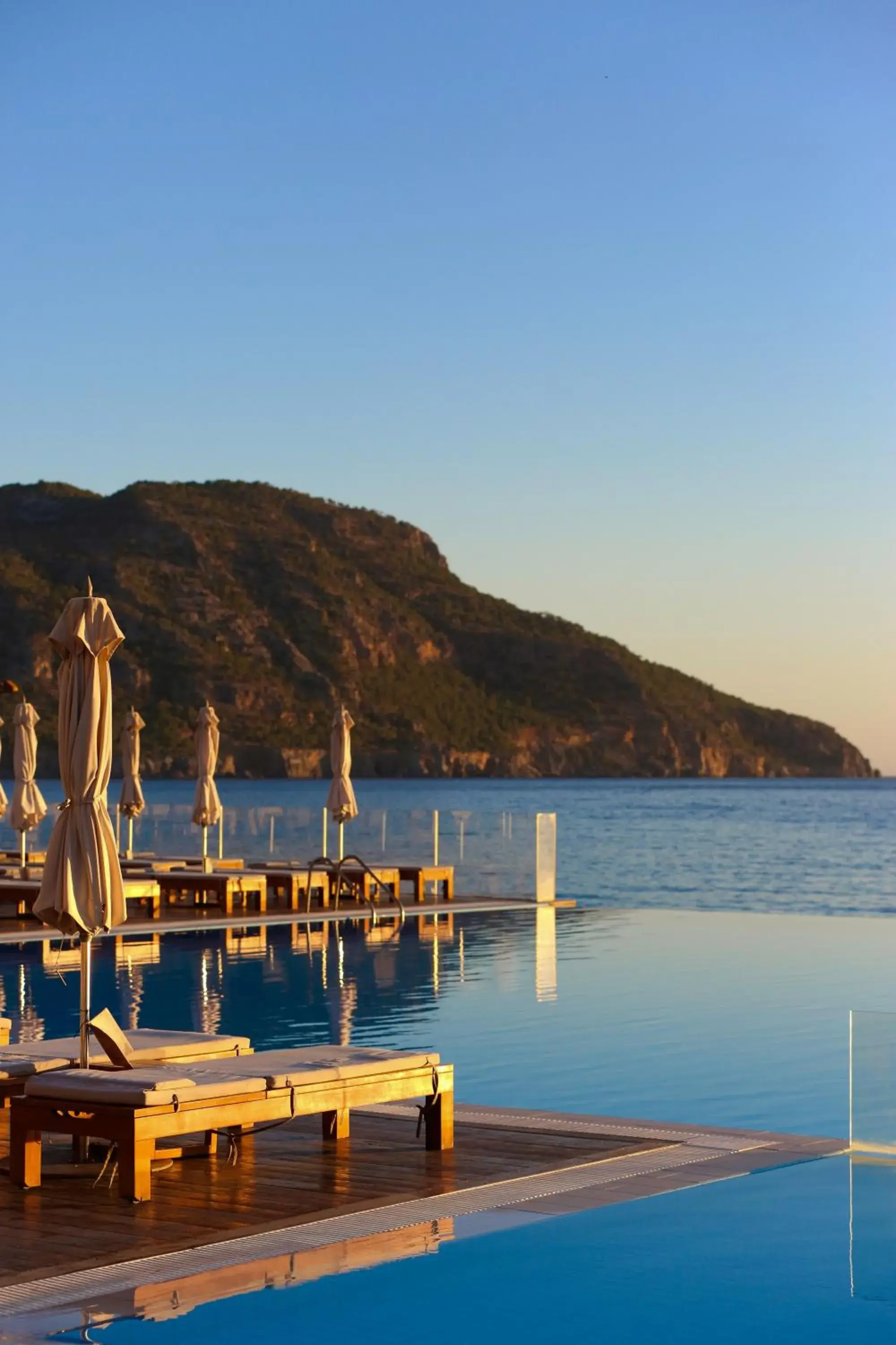 Pool view in Alimounda Mare Hotel Pool view in Alimounda Mare Hotel