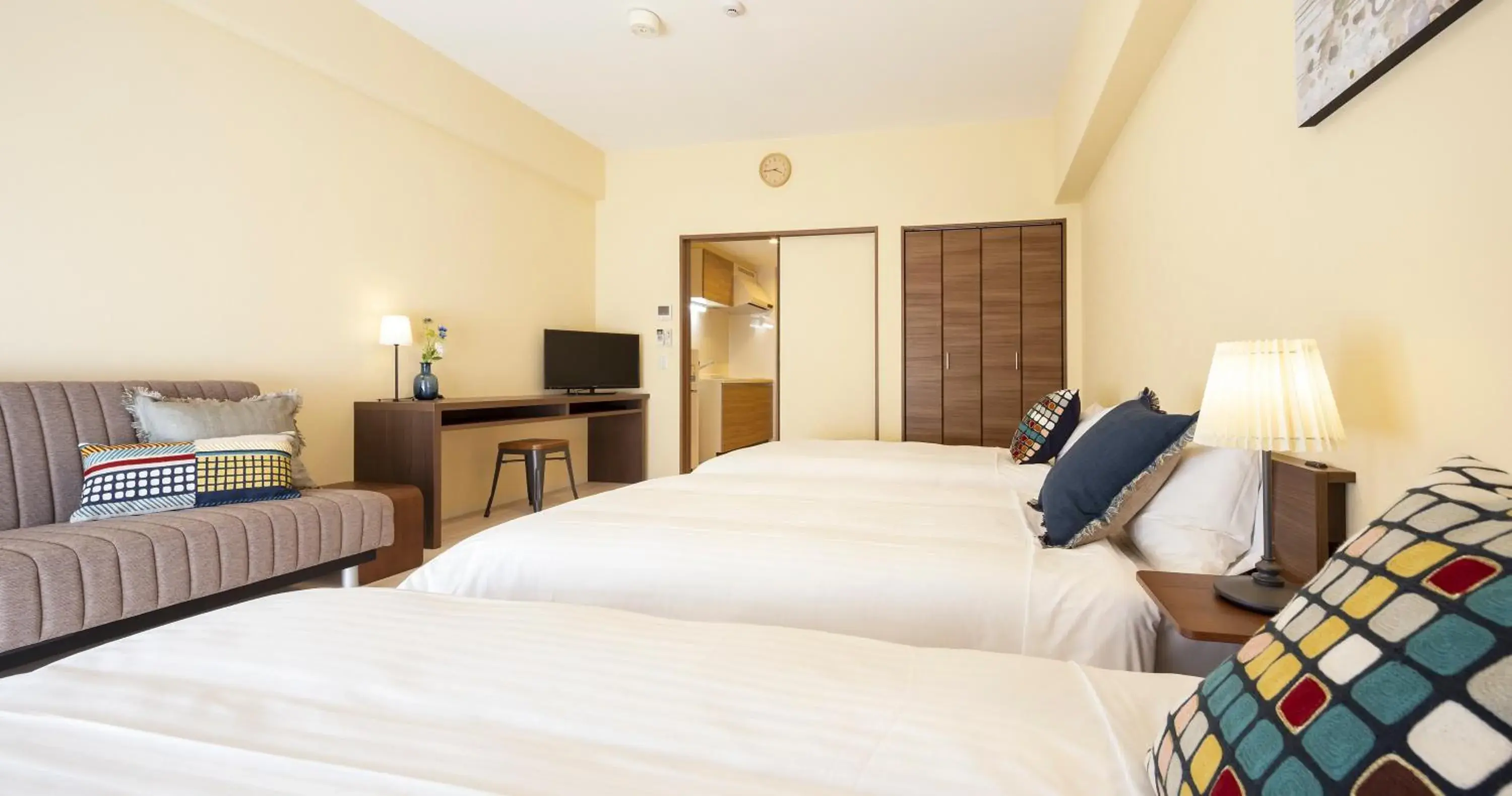 Photo of the whole room, Bed in Nedoco Osaka West Photo of the whole room, Bed in Nedoco Osaka West