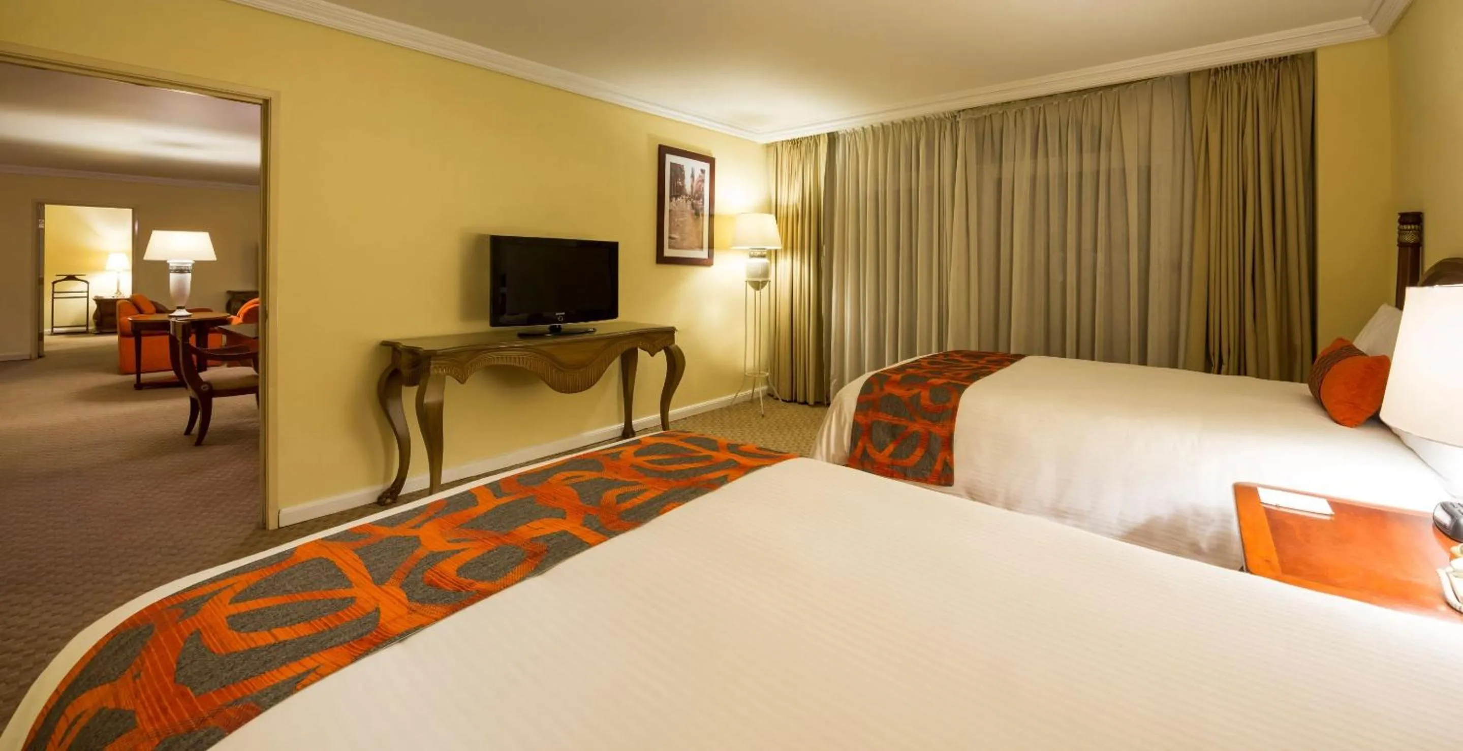 Photo of the whole room, Bed in Camino Real Puebla Angelopolis