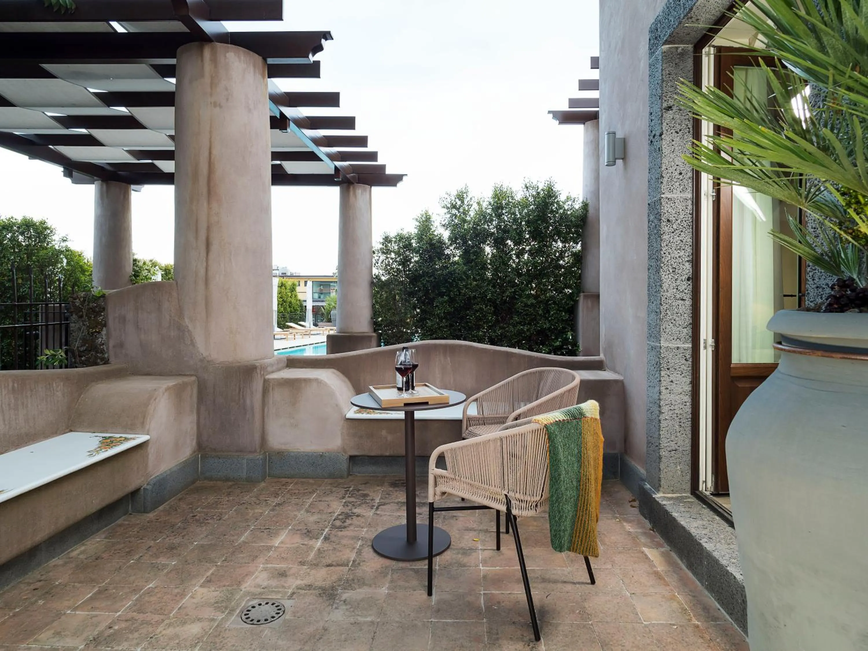 Patio in Relais San Giuliano