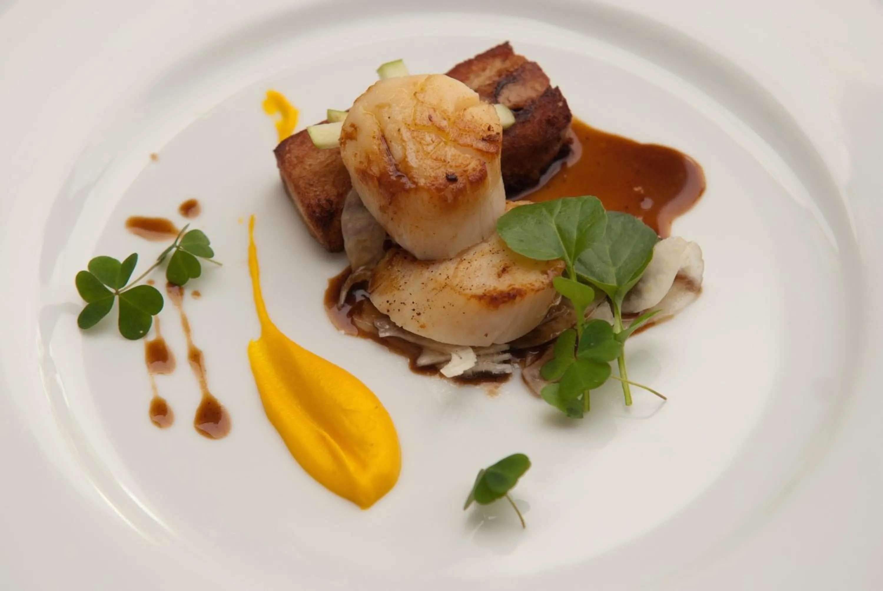 Dinner in Monachyle Mhor Hotel