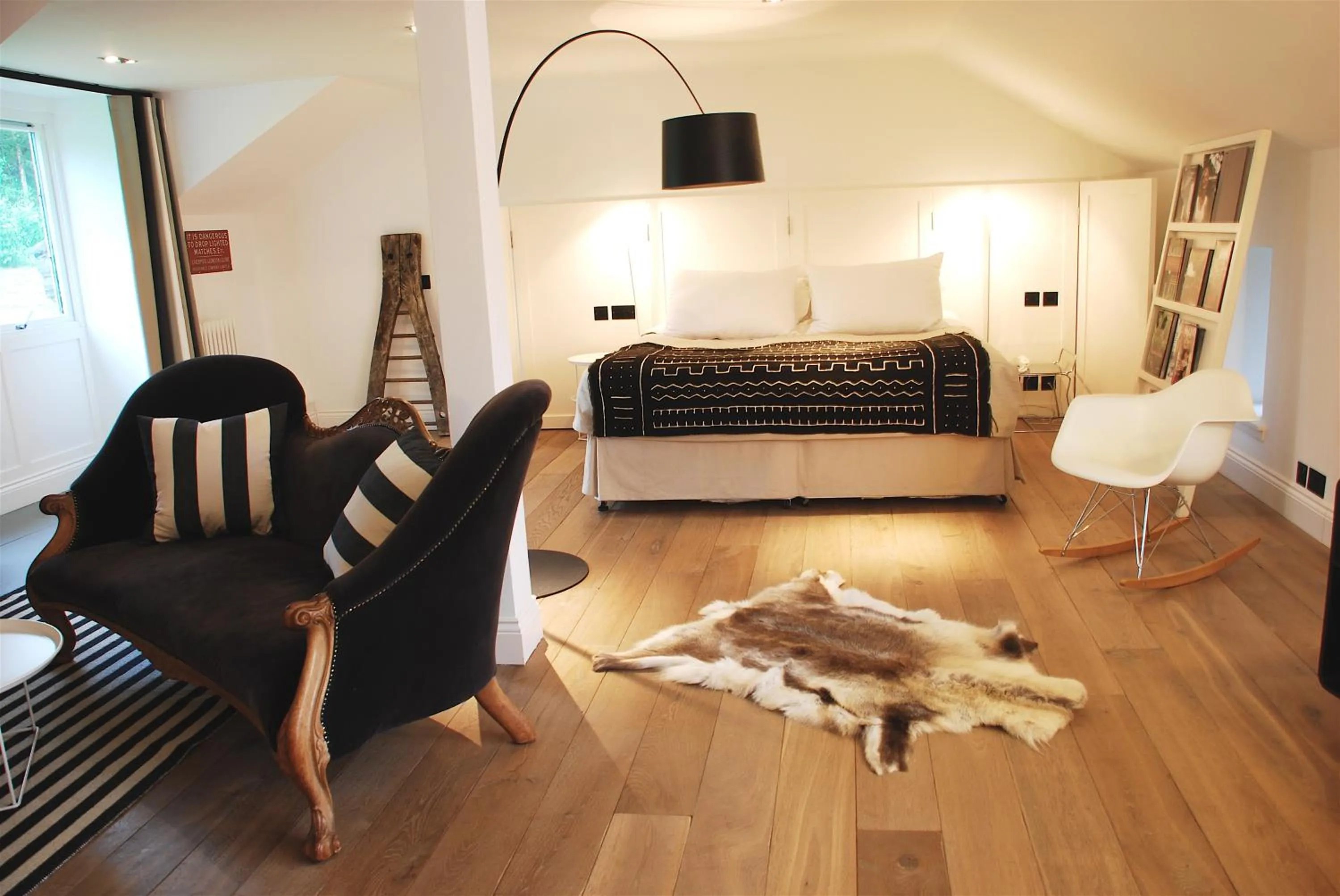 Photo of the whole room, Bed in Monachyle Mhor Hotel