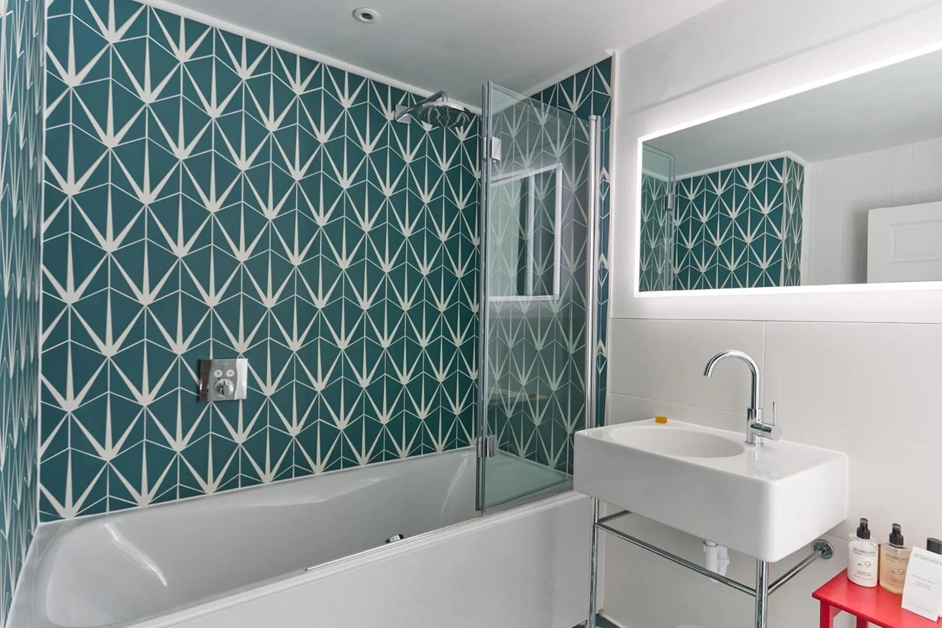 Bathroom in Monachyle Mhor Hotel