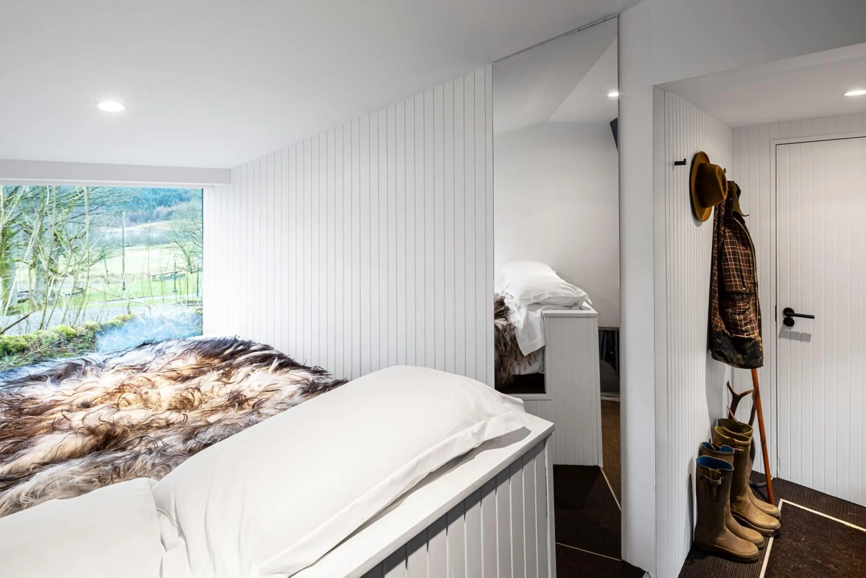 Bedroom, Bed in Monachyle Mhor Hotel