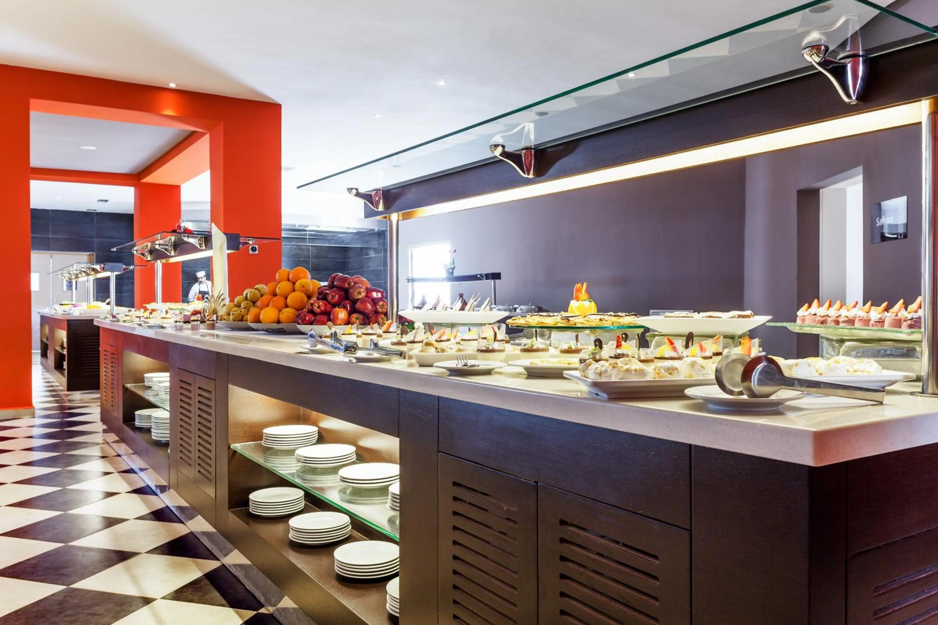 Continental breakfast in Dunes d'Or Ocean Club