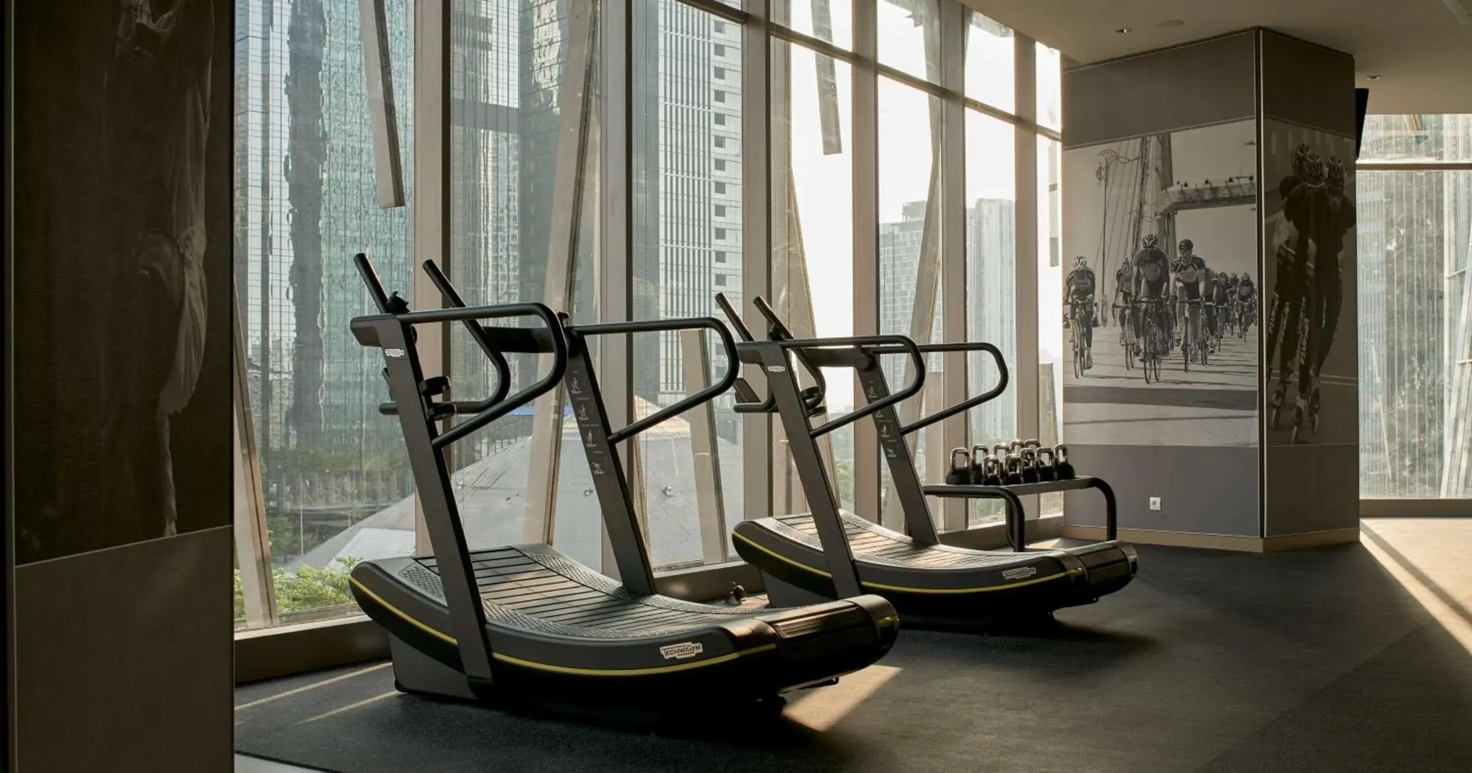 Fitness centre/facilities in Alila SCBD Jakarta Fitness centre/facilities in Alila SCBD Jakarta