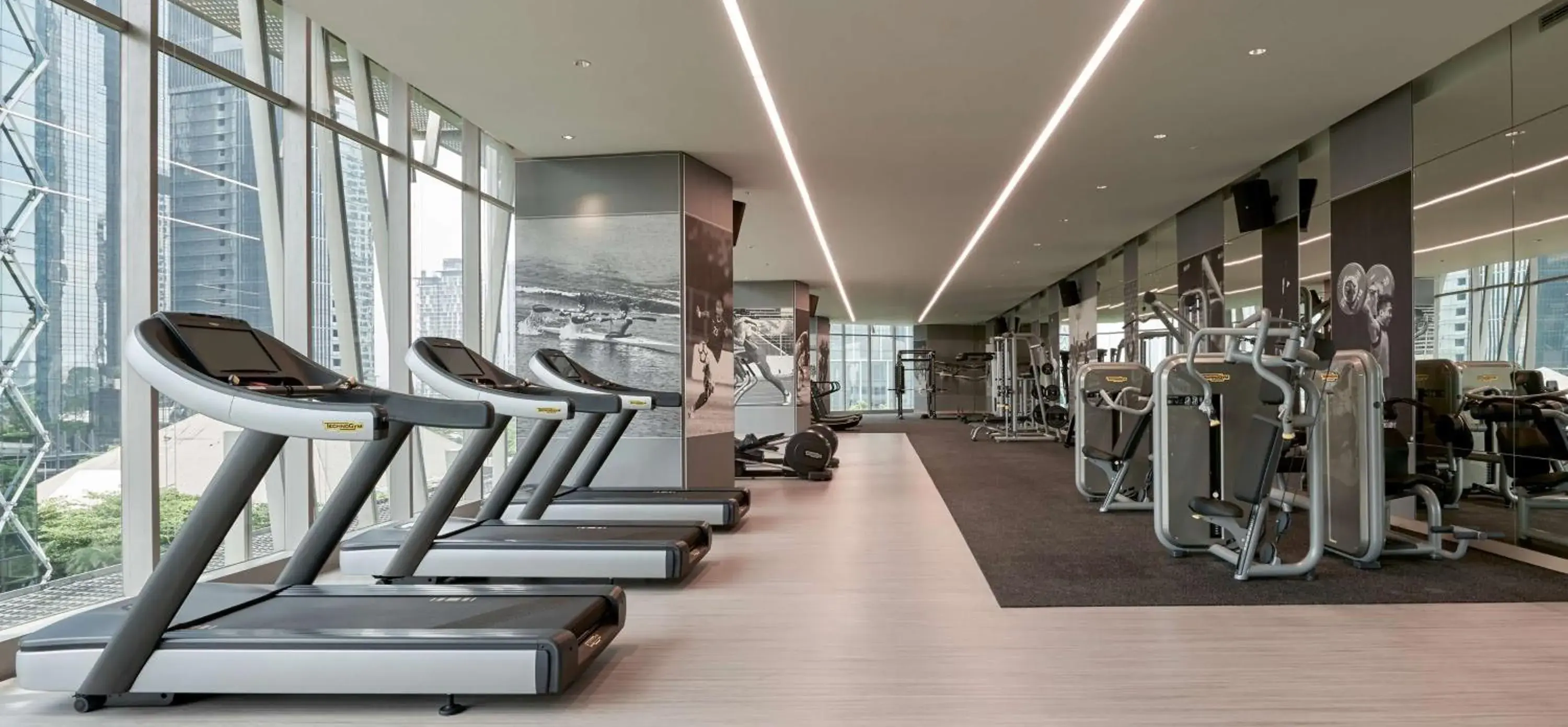 Fitness centre/facilities in Alila SCBD Jakarta Fitness centre/facilities in Alila SCBD Jakarta