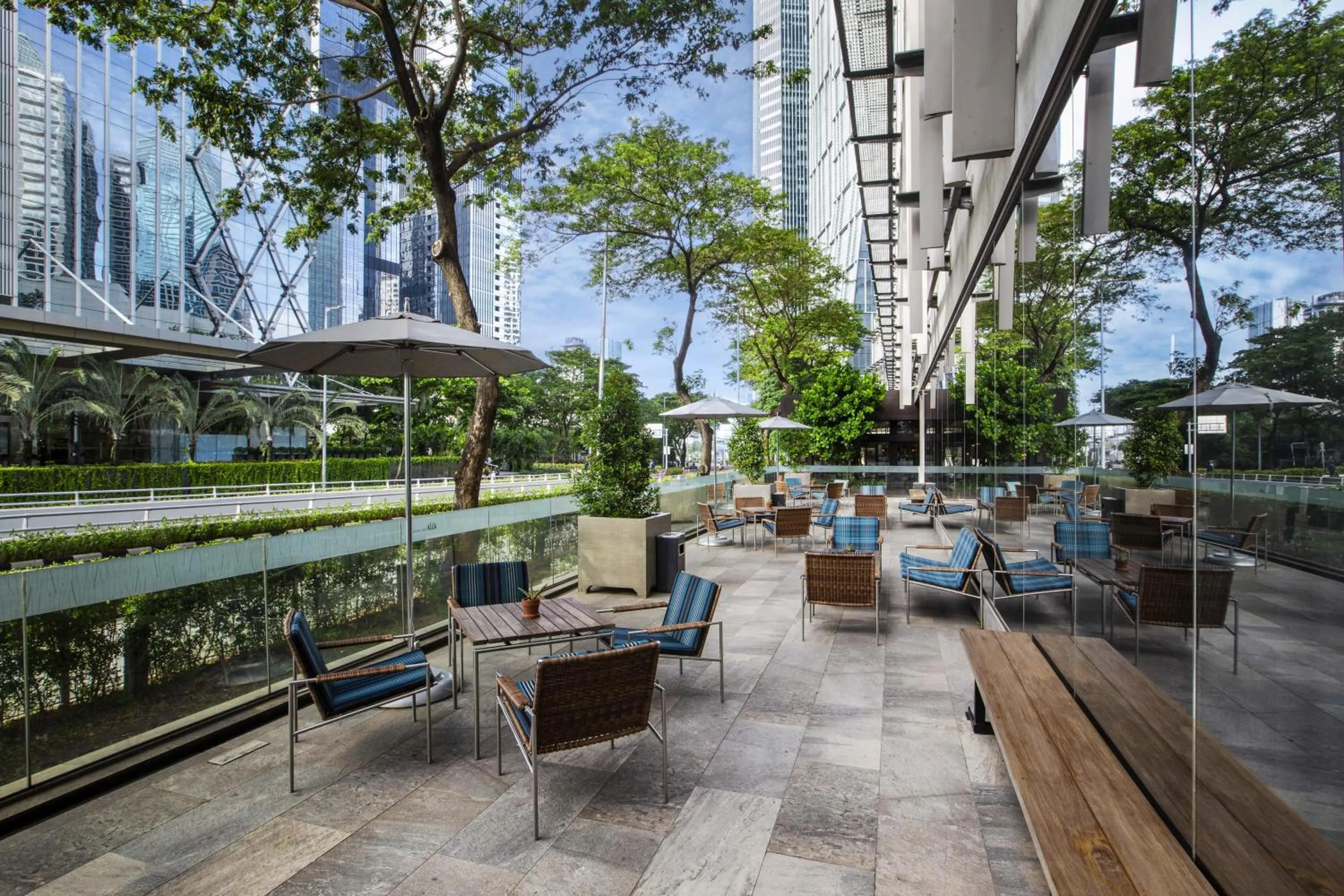 Balcony/Terrace in Alila SCBD Jakarta