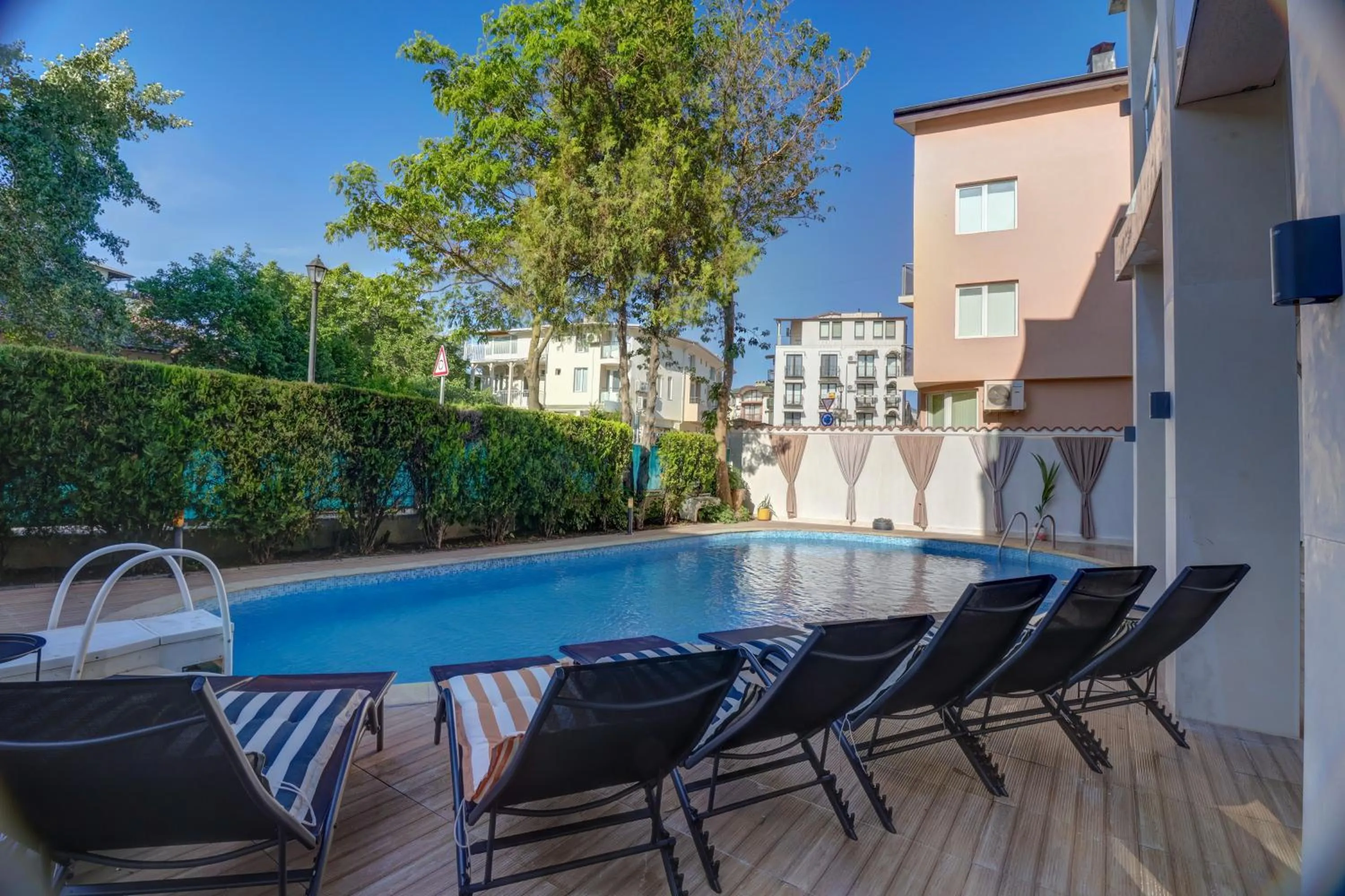 Swimming pool in Family Hotel Jupiter