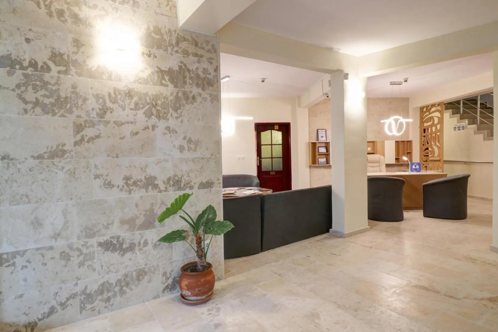 Lobby or reception in Family Hotel Jupiter