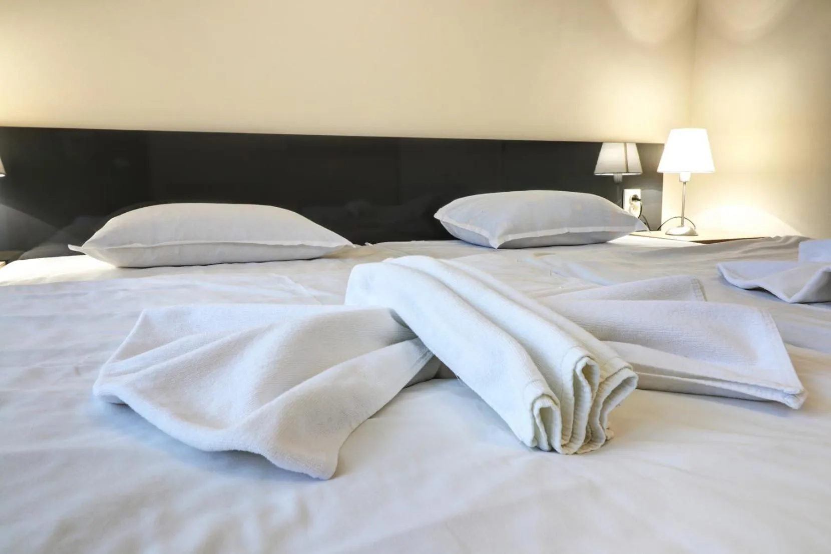 Photo of the whole room, Bed in Family Hotel Jupiter