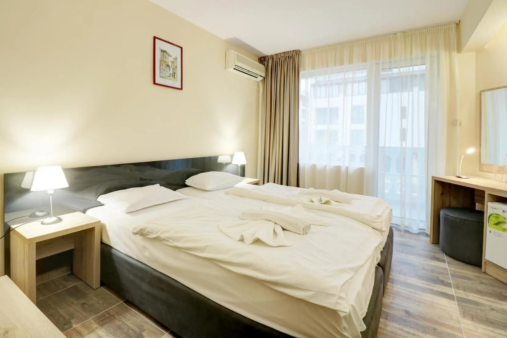 Bedroom, Bed in Family Hotel Jupiter