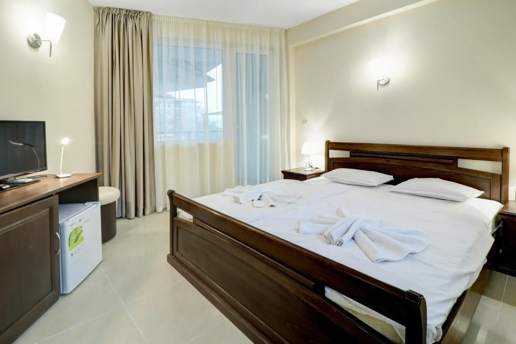 Bedroom, Bed in Family Hotel Jupiter